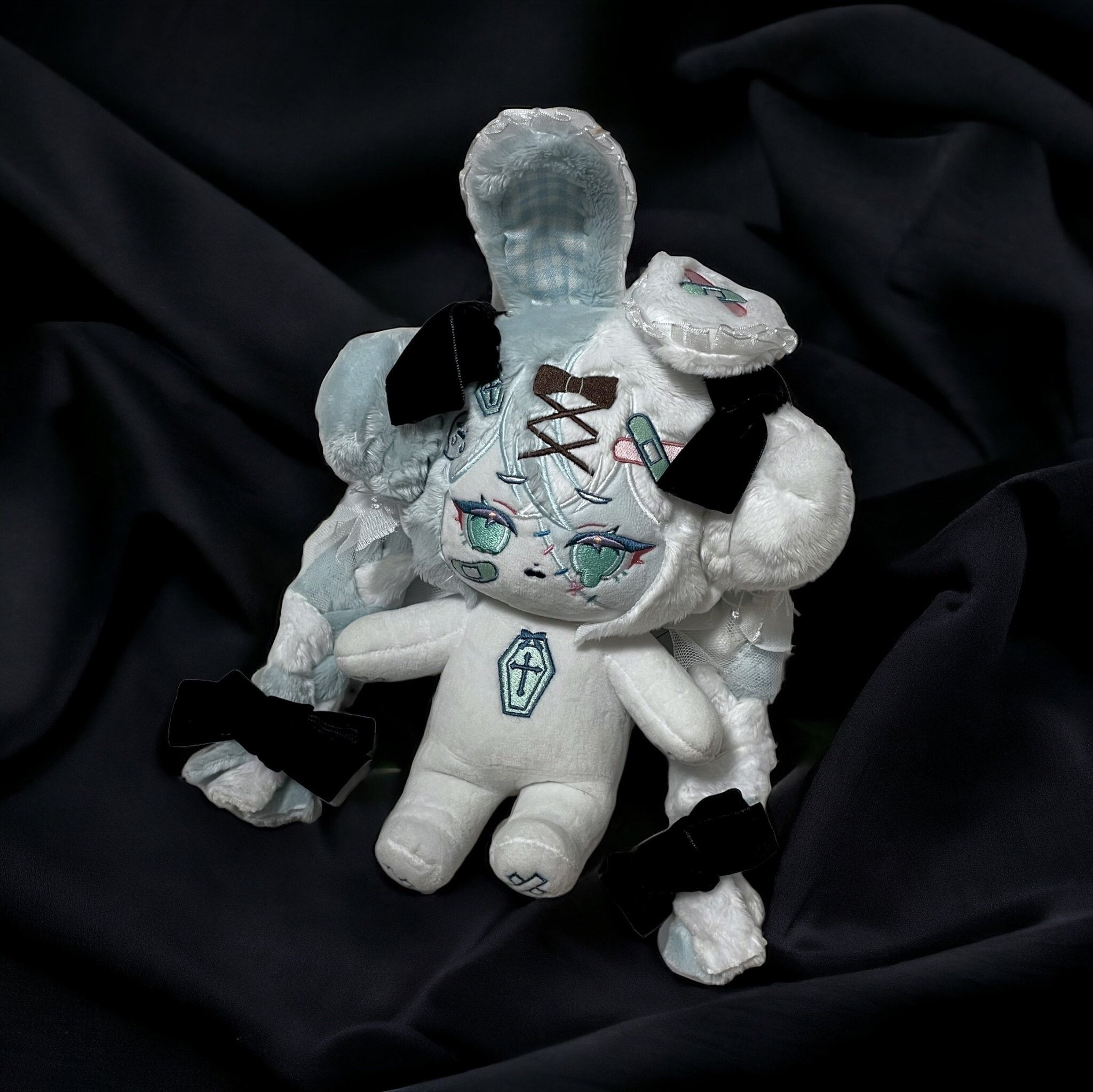 水色殭屍兔 20cm
