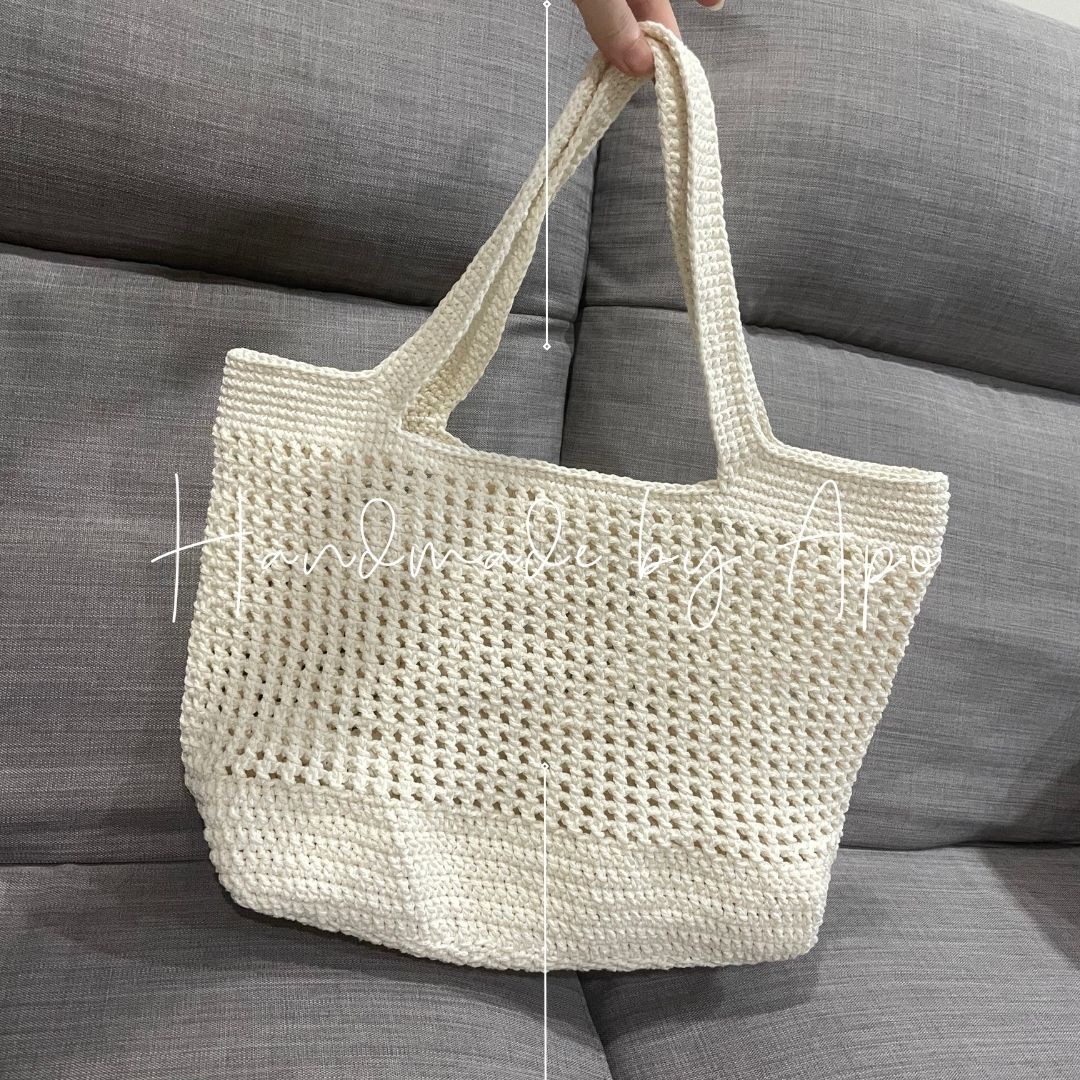 經典簍空大托特包