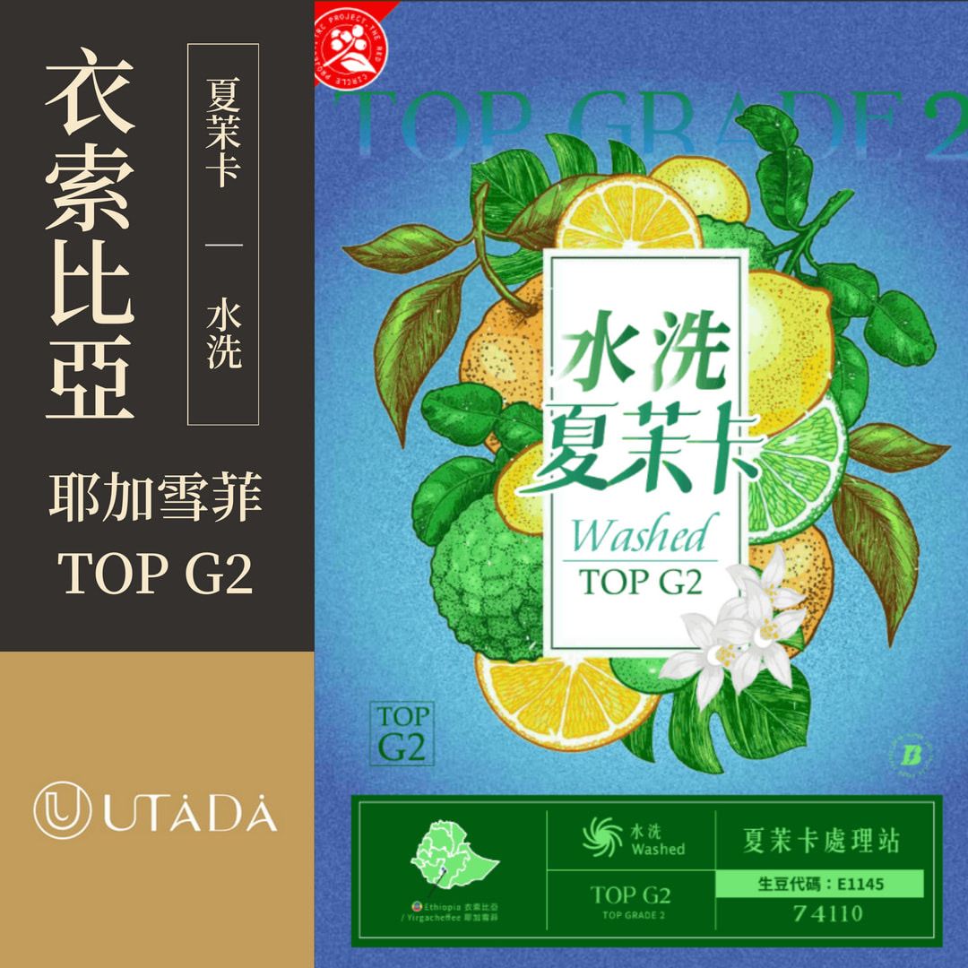 衣索比亞 夏茉卡處理站 耶加雪菲 G2 水洗