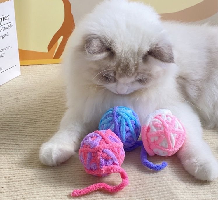 現貨046｜繽紛彈力QQ毛線球