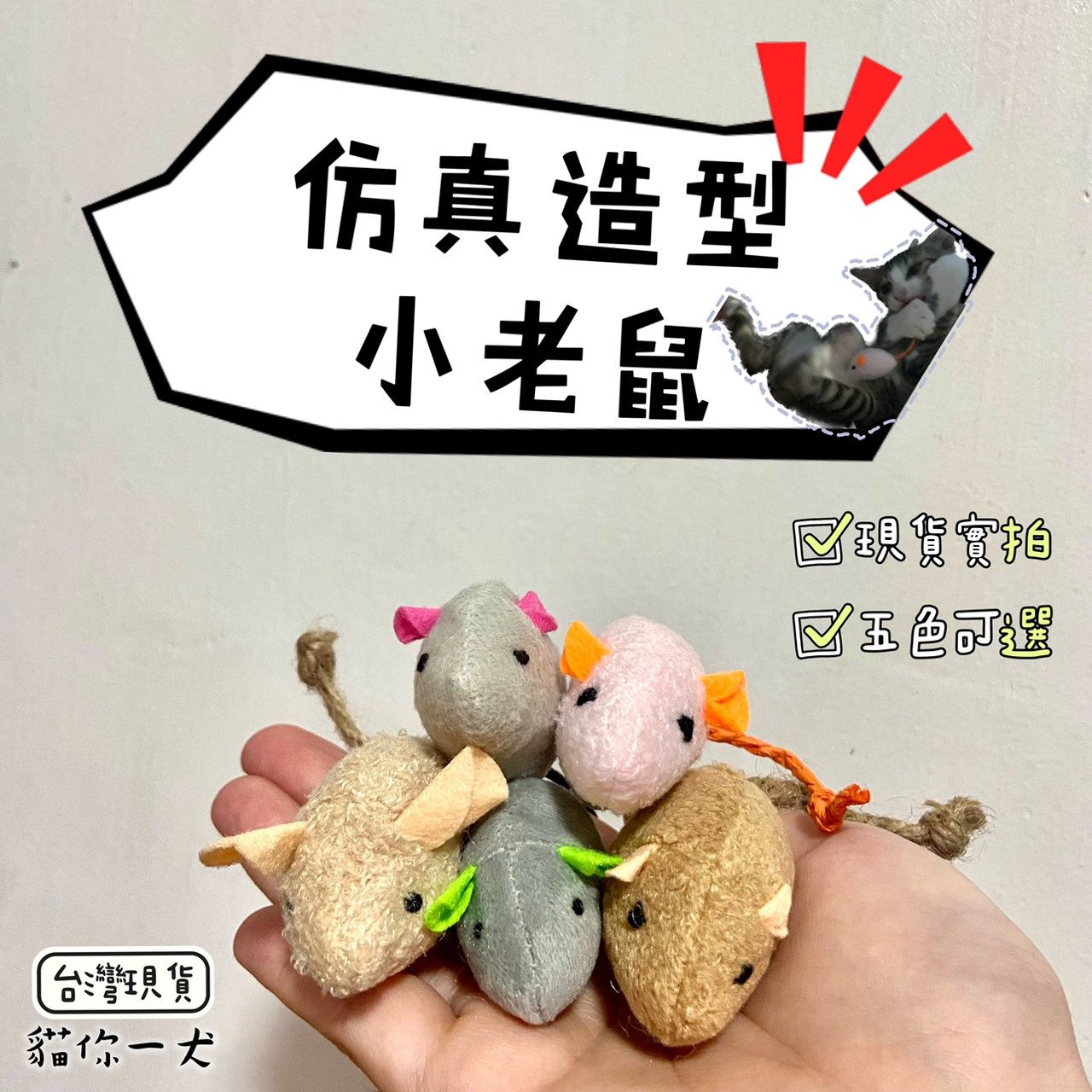 現貨042｜可愛造型小老鼠