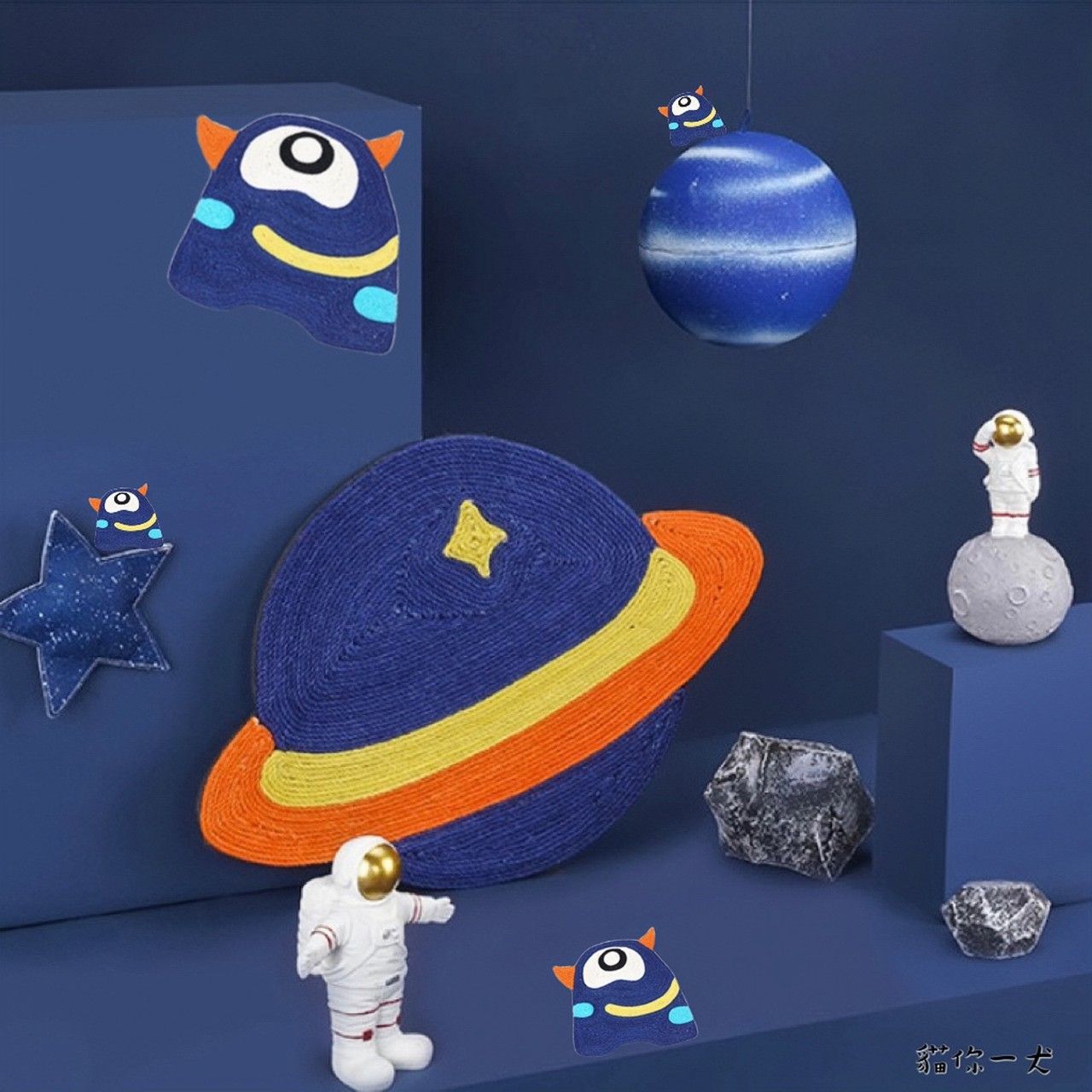現貨009｜zeze星空貓抓墊