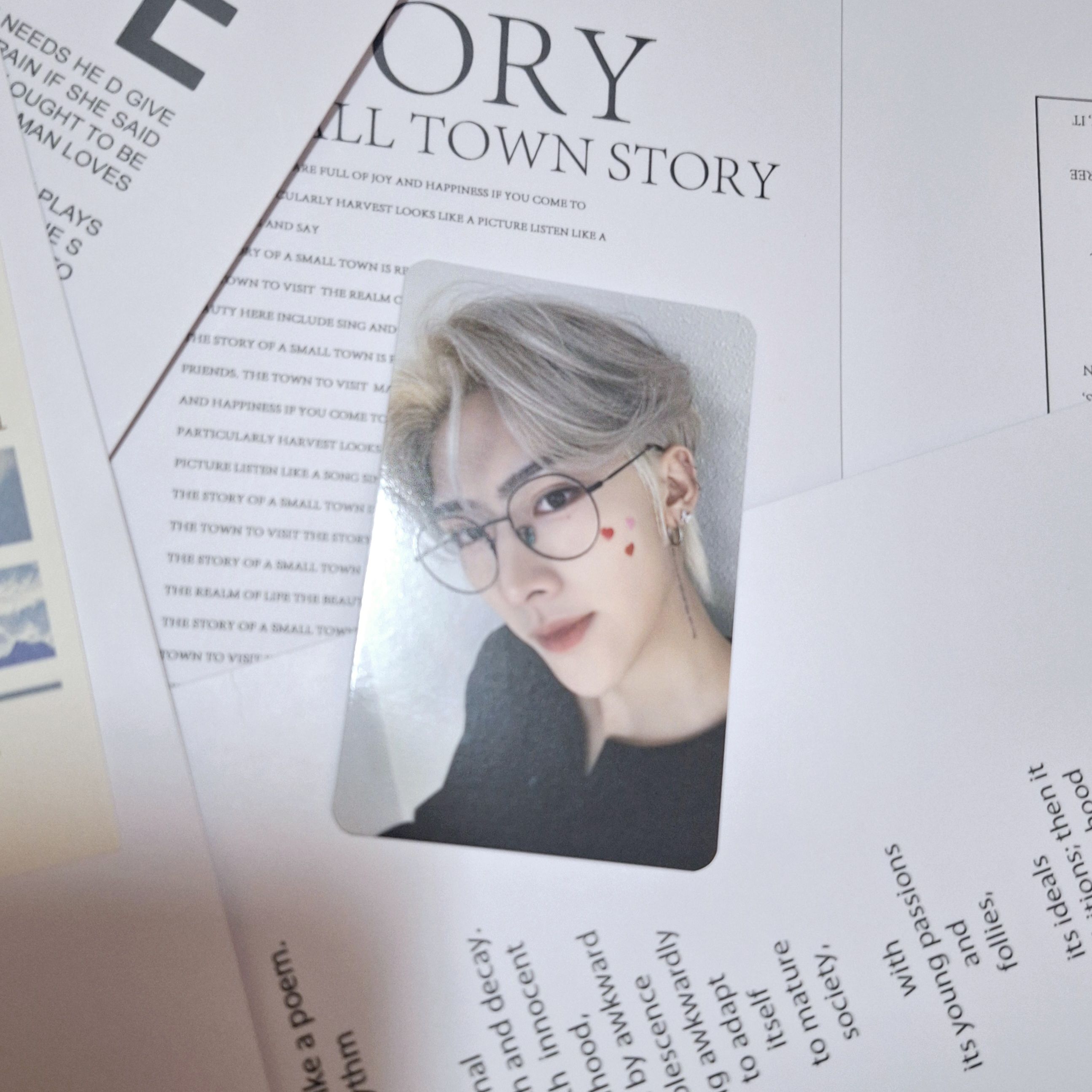 ​₊ ⑅ ZB1＞沈泉銳Ricky特典小卡／數星星