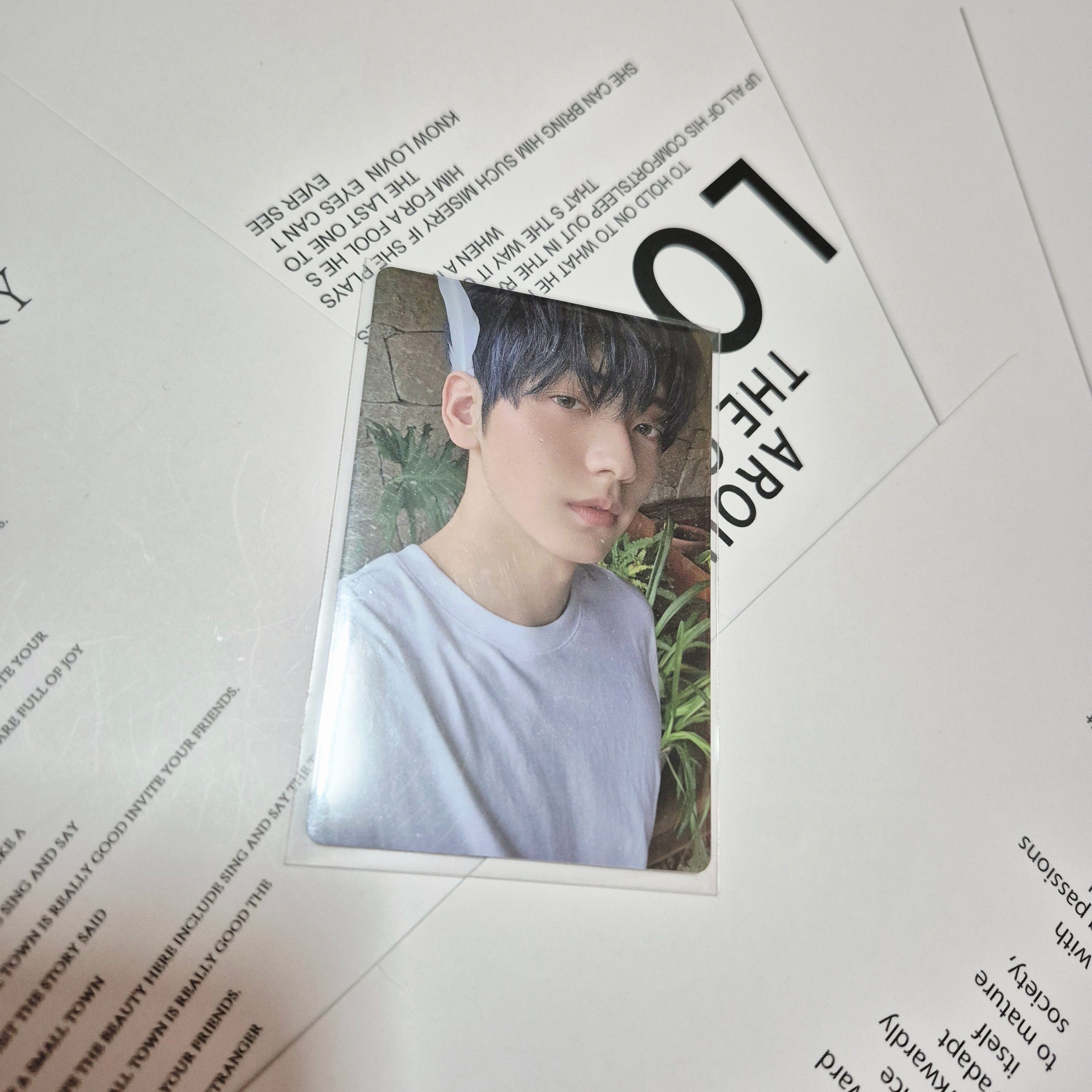 ​₊ ⑅ TXT ＞ 崔秀彬 Sanctuary mini7迷你七輯官方單封專輯小卡