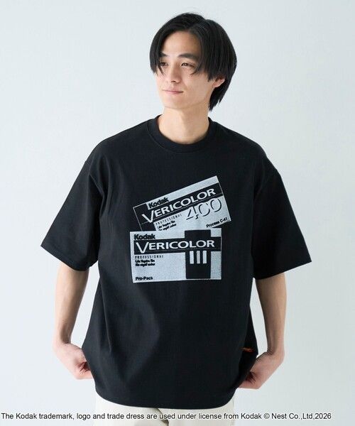 柯達 照片印花短袖T恤 兩色