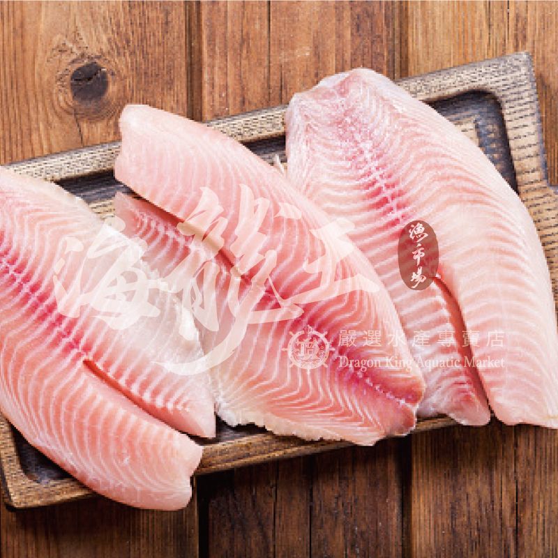 【海龍王漁市場】台灣鯛魚片（整箱約10kg）