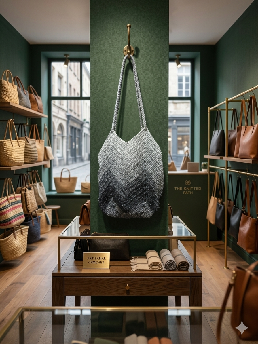 漸變線菜籃子成品