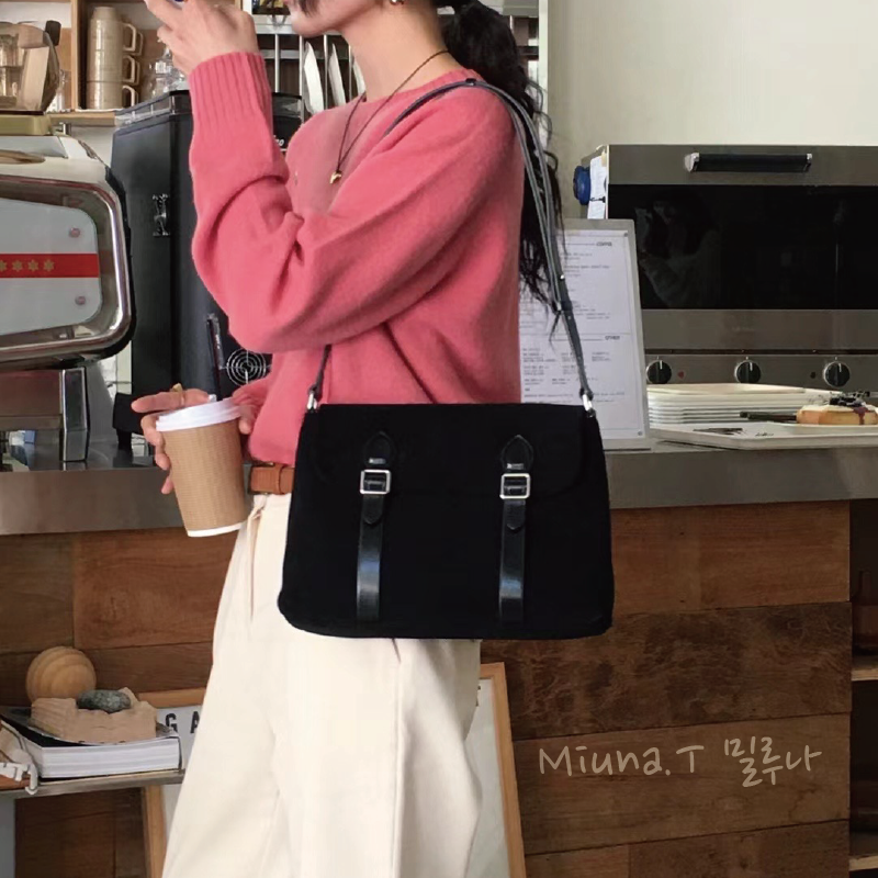 🎓韓國LÉONIE 學院復古感劍橋包