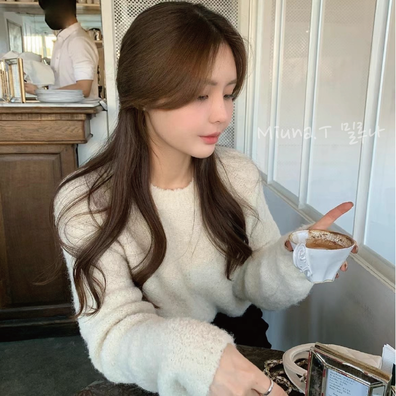 🐑韓國riétte（原蔬菜家） 羊駝毛羊毛毛衣