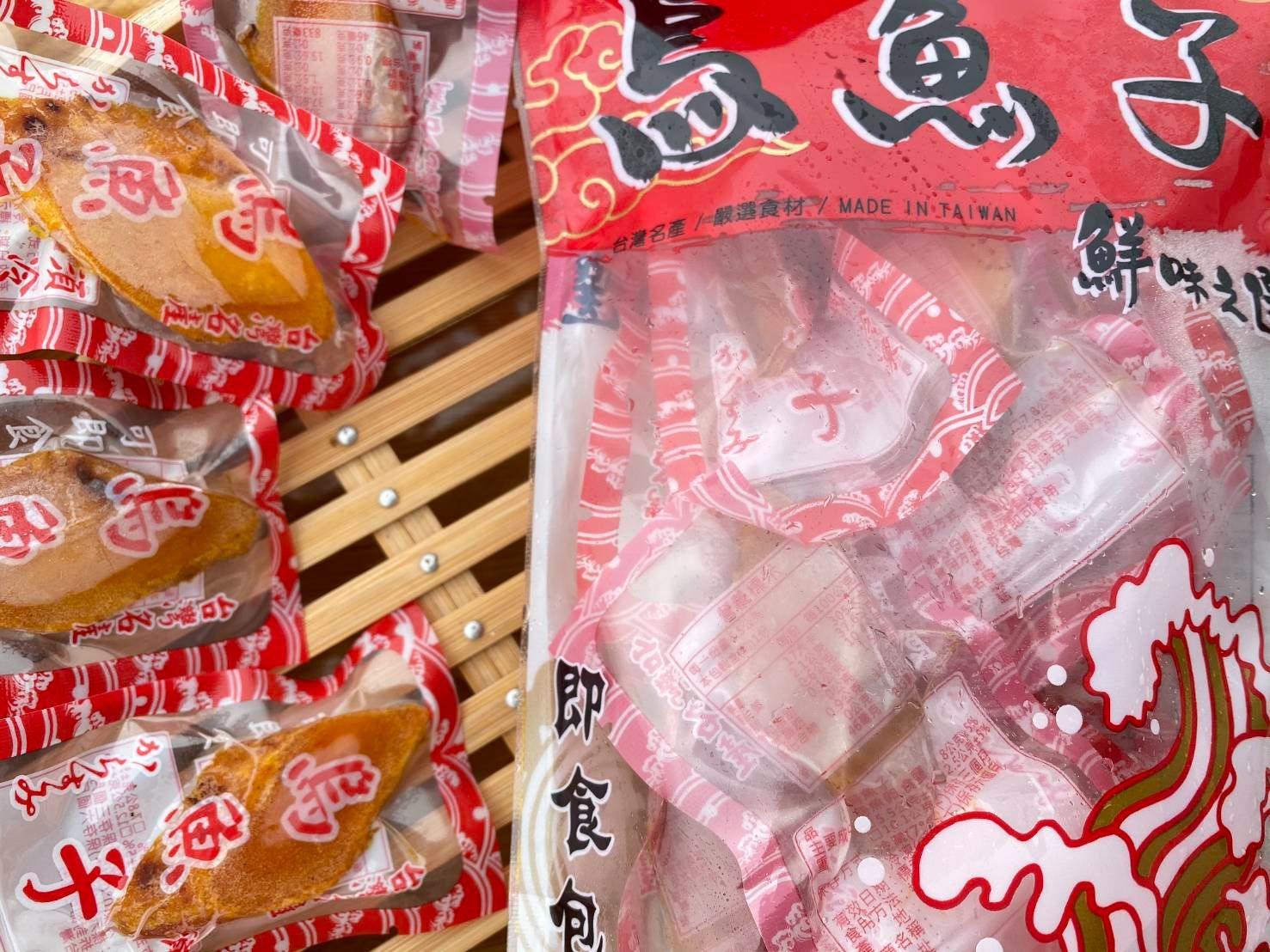 烏魚子一口吃