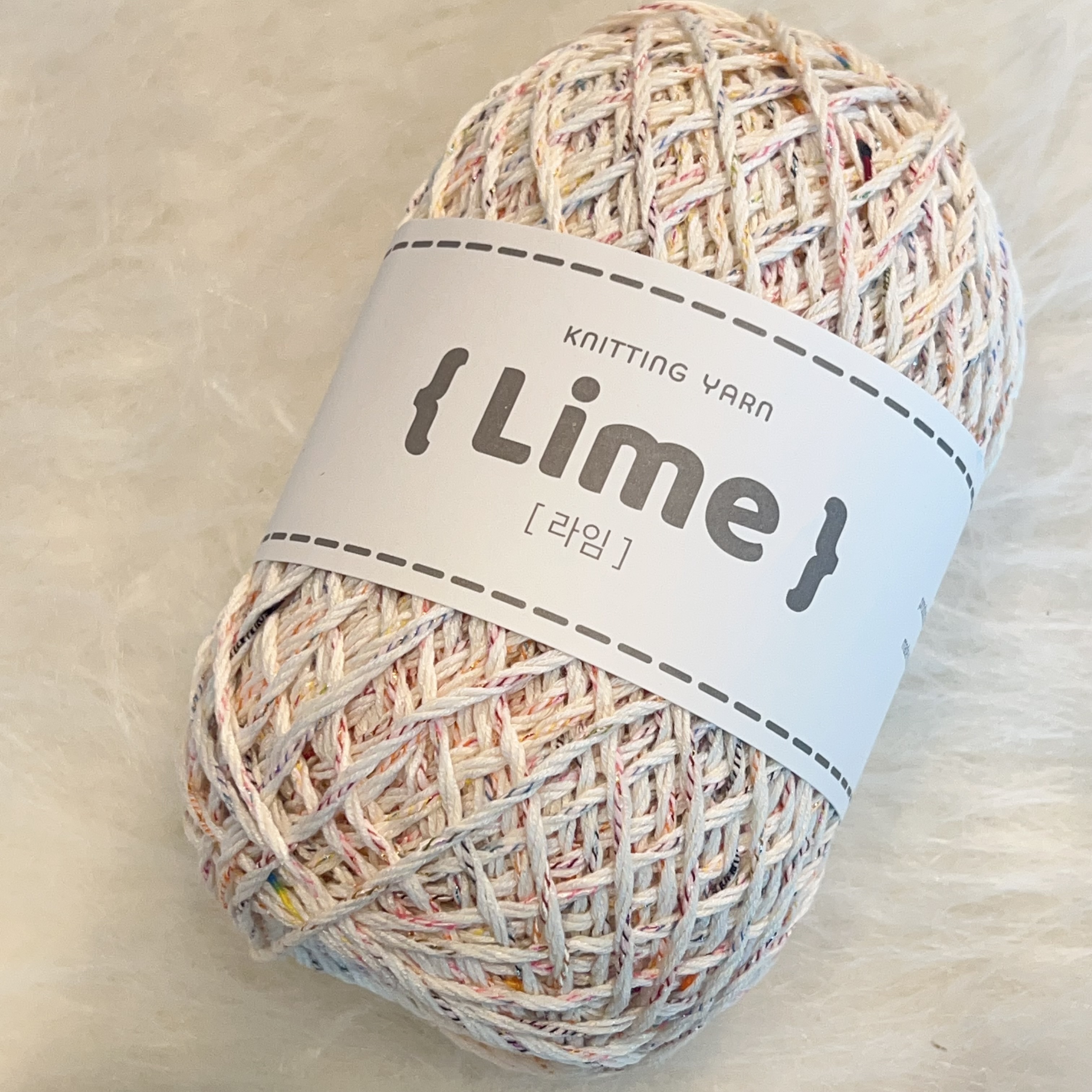 라임-韓國製棉混紡線 150g