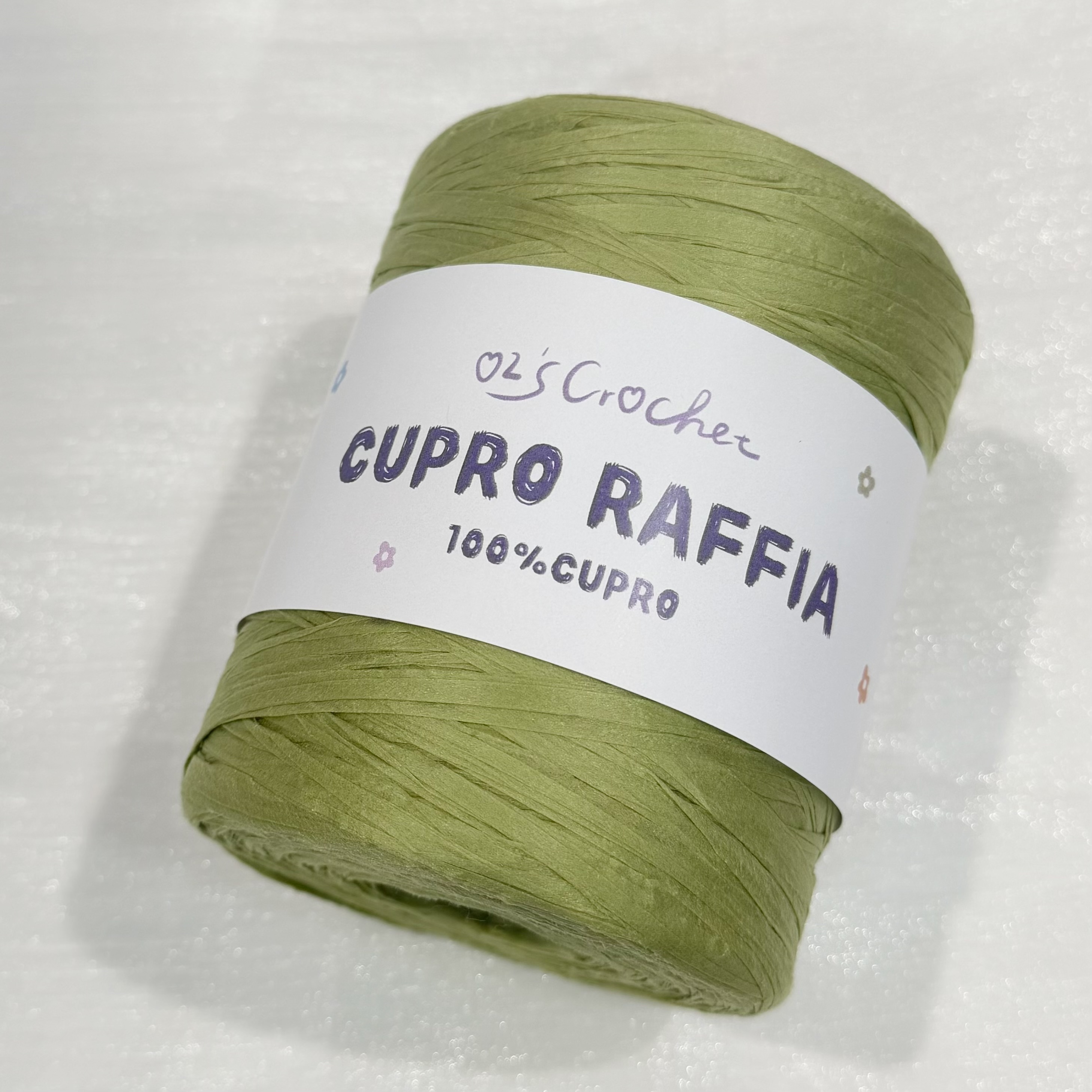 CUPRO-高質感可水洗拉菲草 100g