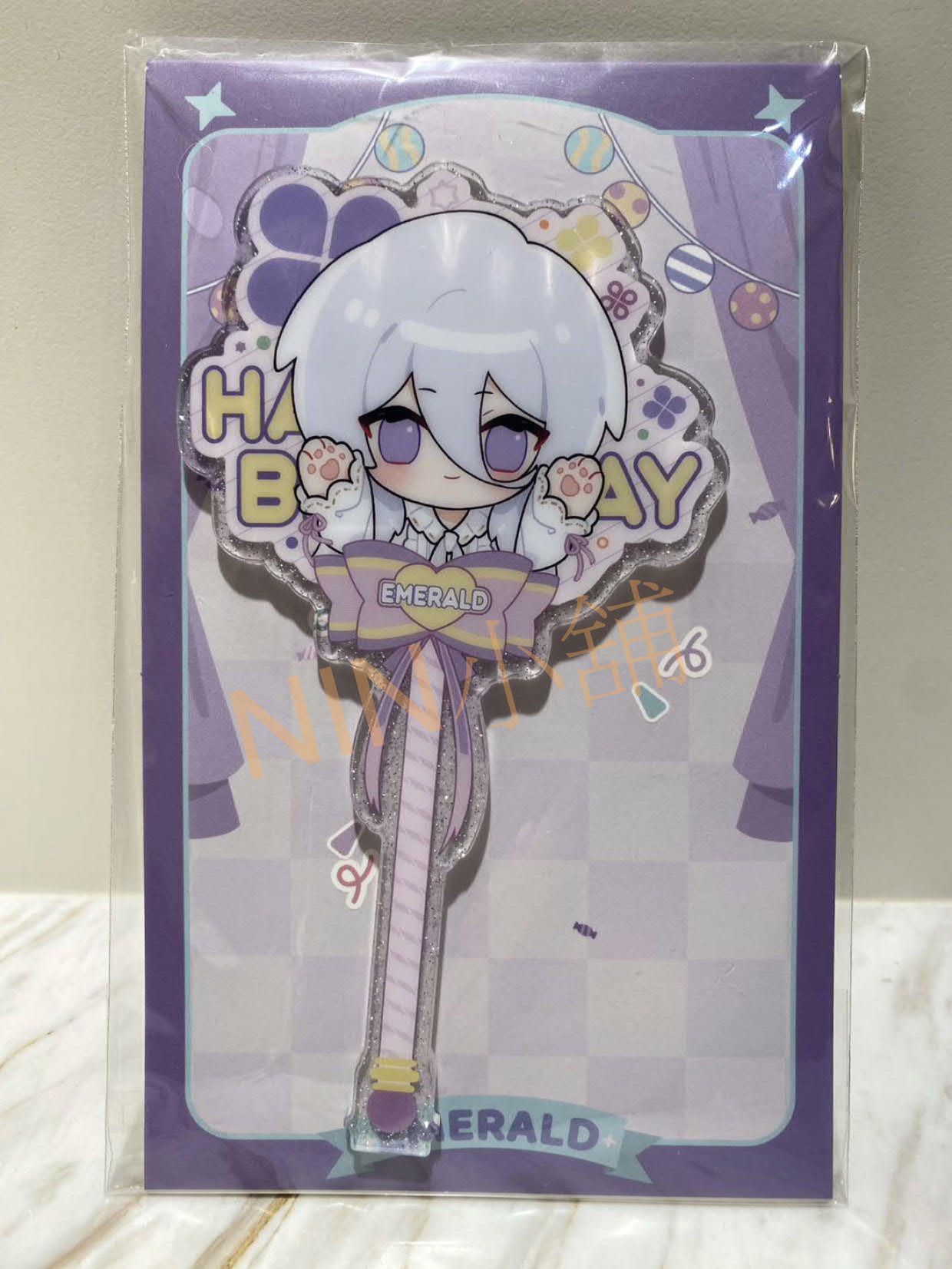 NIN✨【時空中的繪旅人】（全新現貨）﹝2024葉瑄生日─壓克力棒棒糖擺件﹞、葉瑄