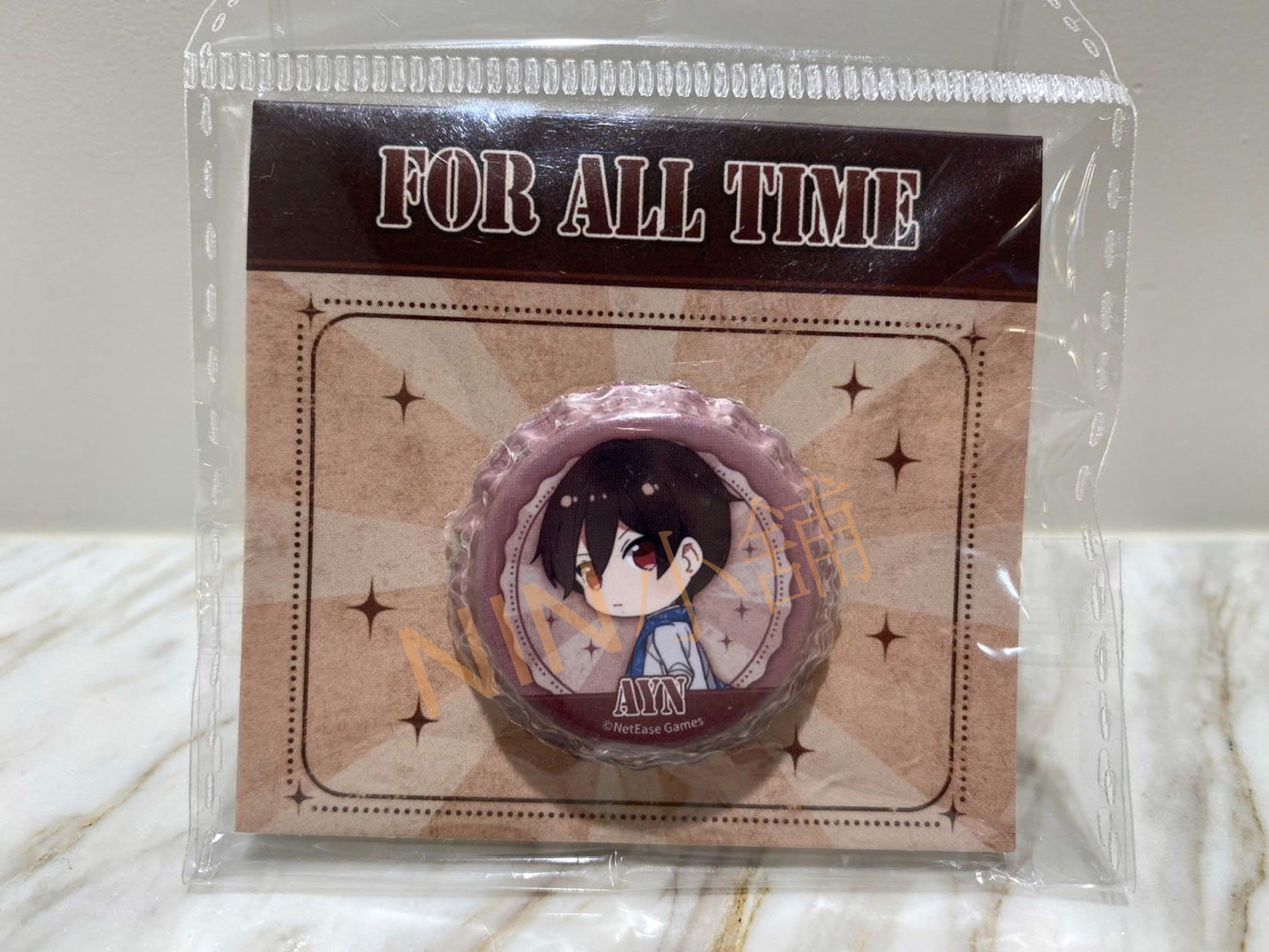 NIN✨【時空中的繪旅人】（全新現貨）﹝迷局─瓶蓋徽章﹞吧唧、艾因