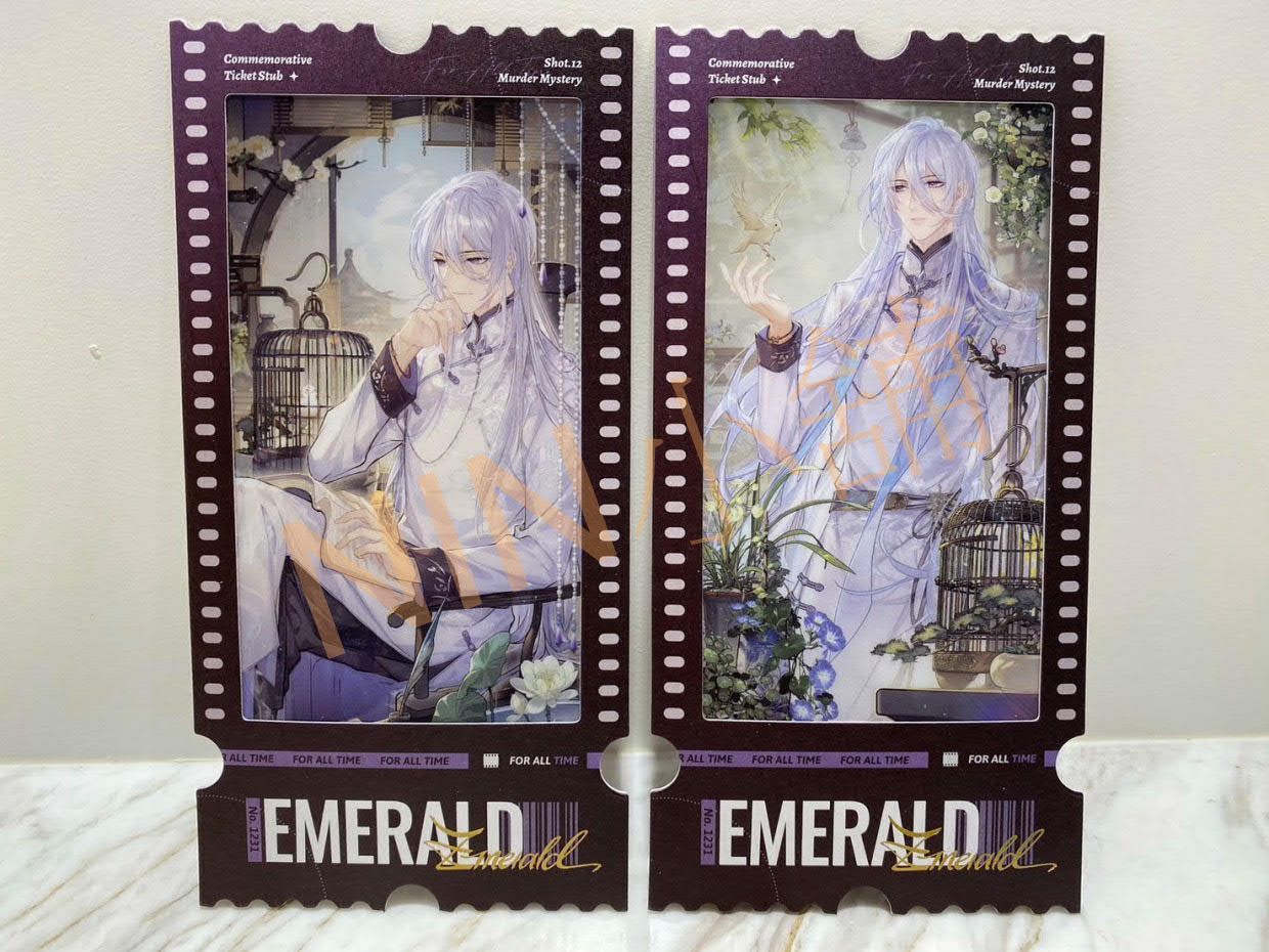 NIN✨【時空中的繪旅人】（全新現貨）﹝迷局─膠片票根﹞、葉瑄