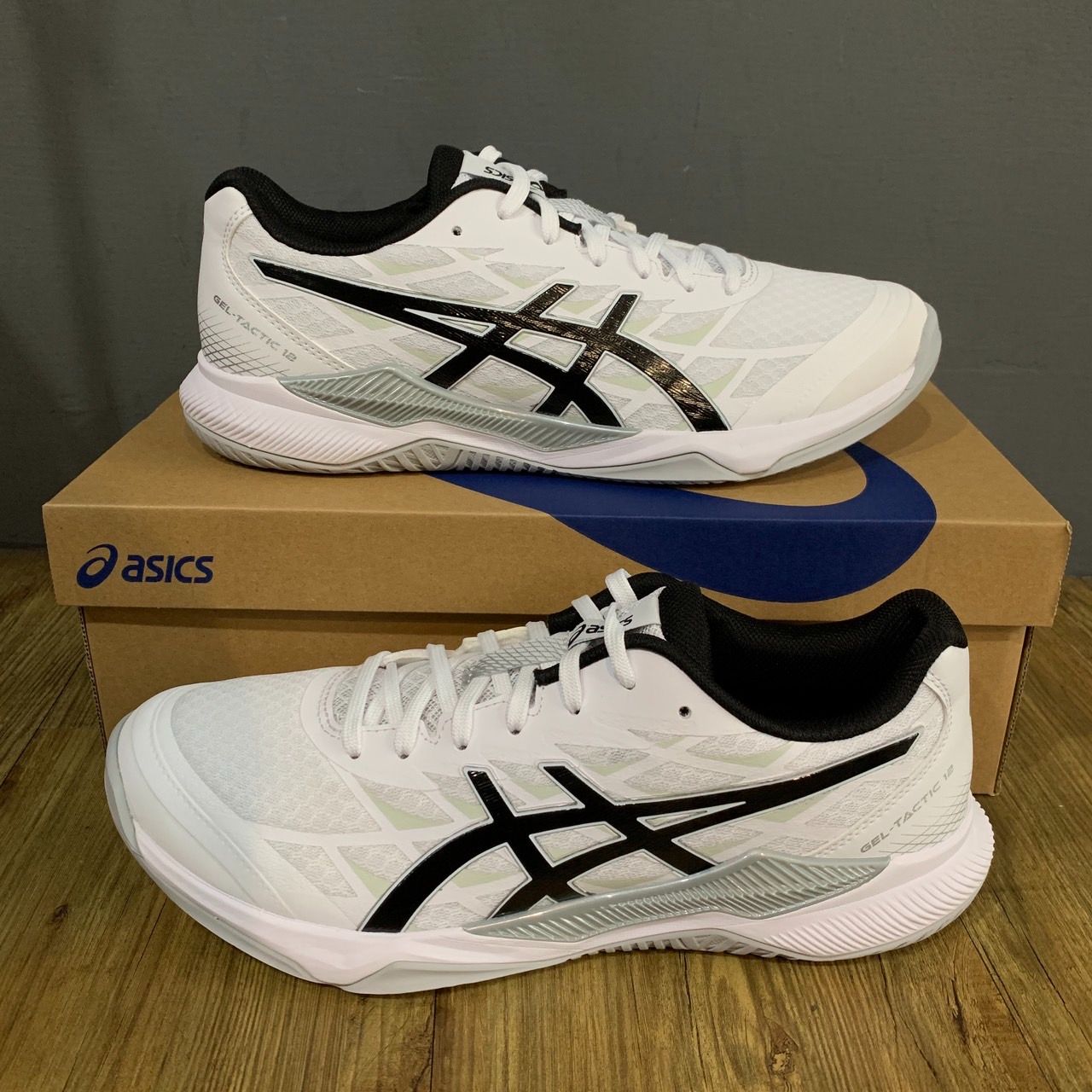 亞瑟士 GEL-TACTIC 羽球鞋 1071A090-100