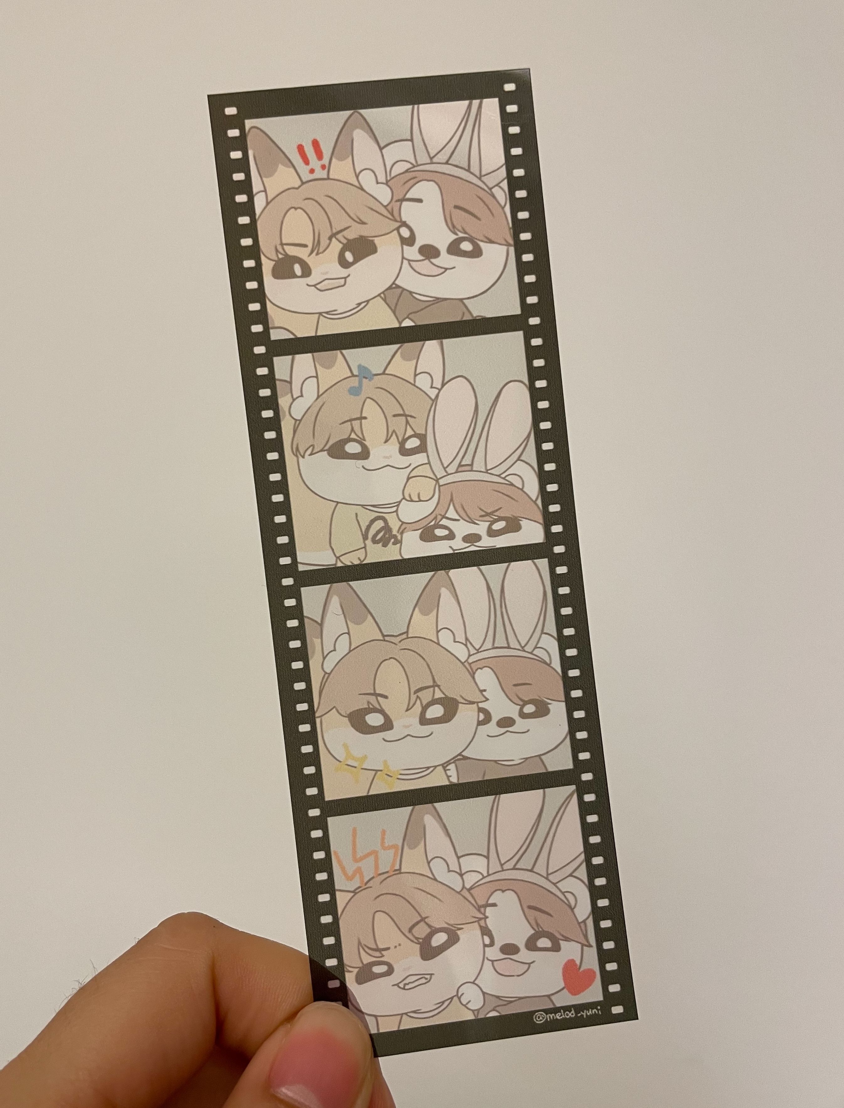 [星燮尼克茱蒂四連拍]膠片書籤