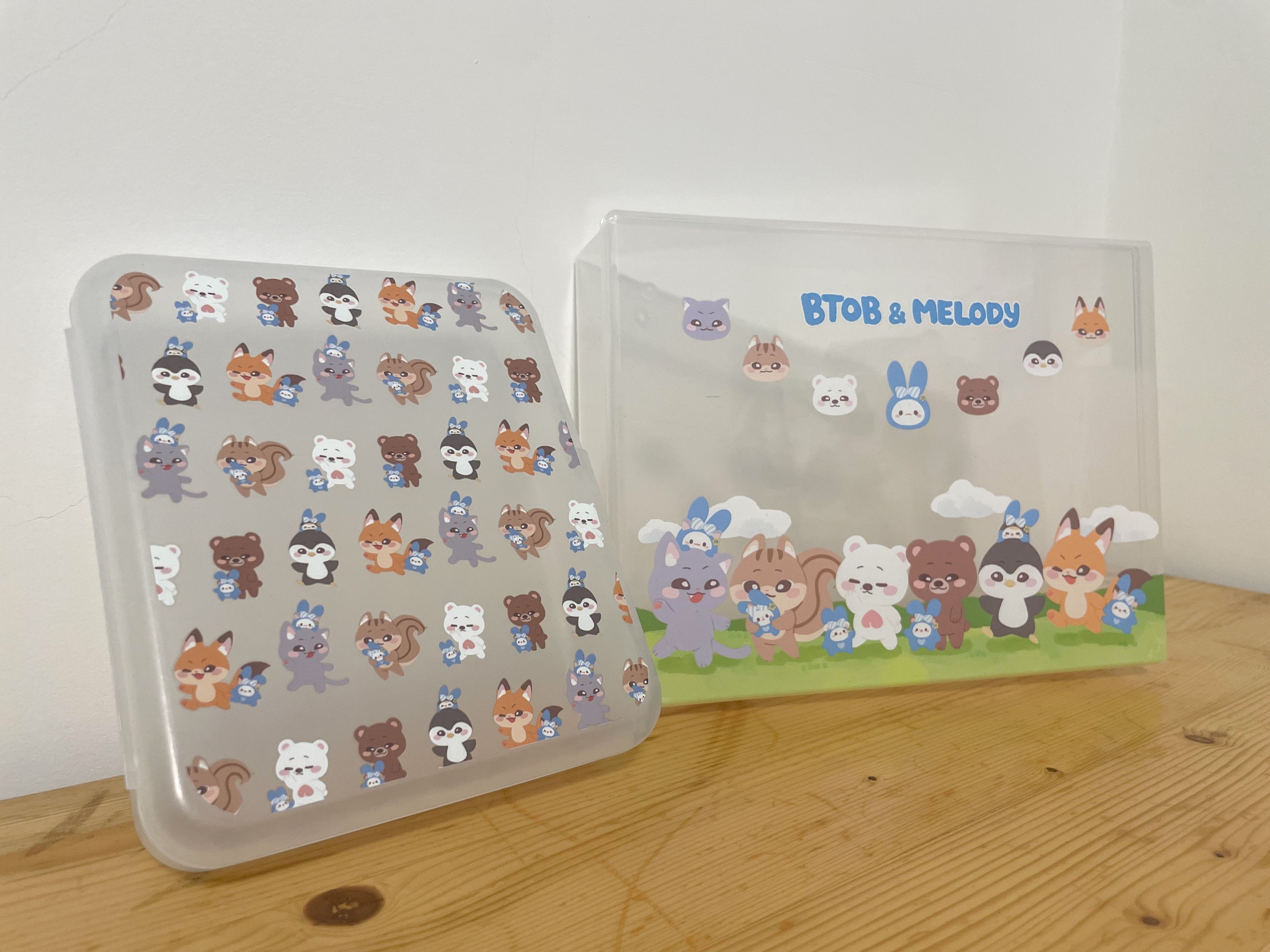 [BTOB with MELODY]透明收納盒