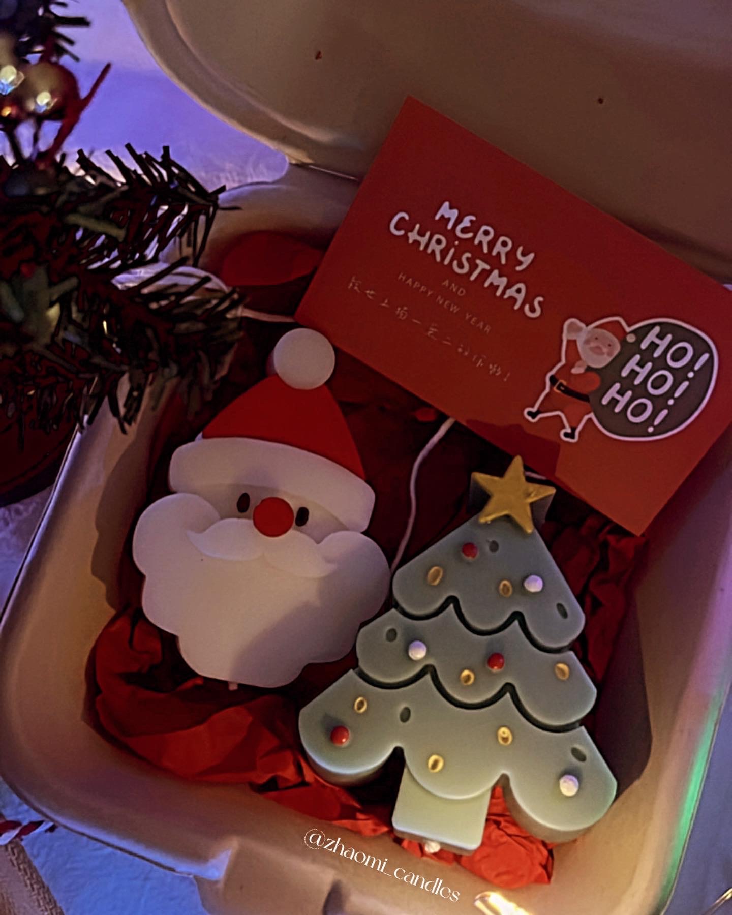 ꒰ 聖誕老公公香氛蠟燭禮盒🧑‍🎄兩入組 ꒱