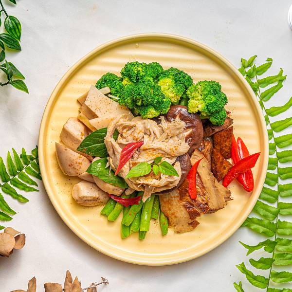 大瑪南洋蔬食 鹽水雞（全素）