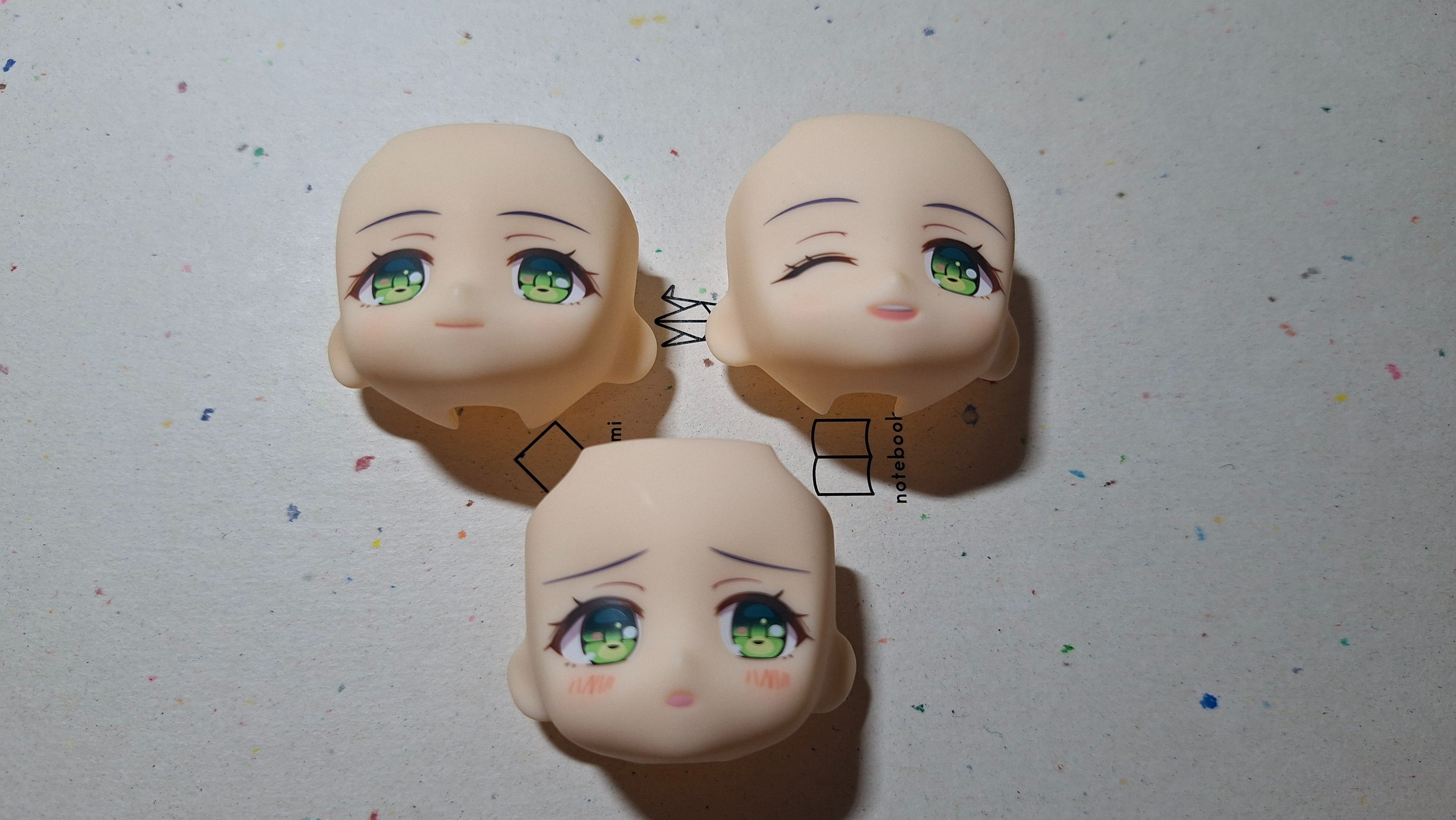 替換臉-黃色、綠色瞳孔系列