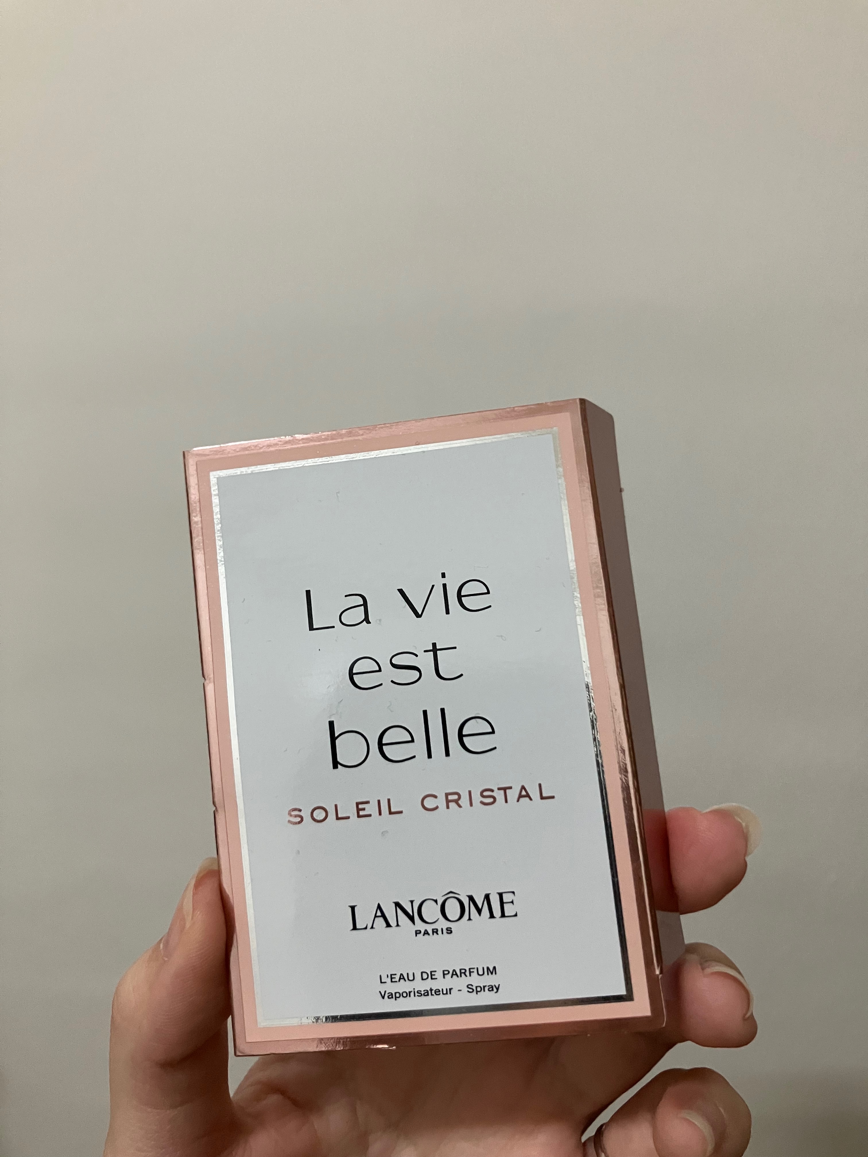 ⑪LANCOME 蘭蔻 美好人生淡香水（陽光清甜版）（1.2ml×1）-隨身針管試香｜NTD 100