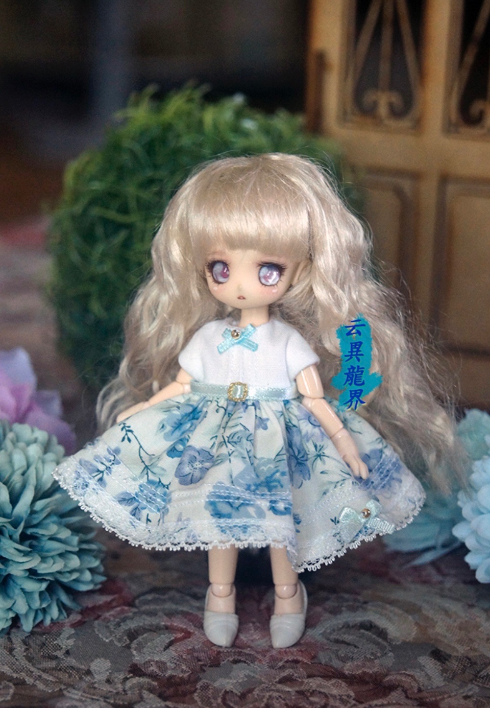 OB11/黏土娃-單品蕾絲洋服