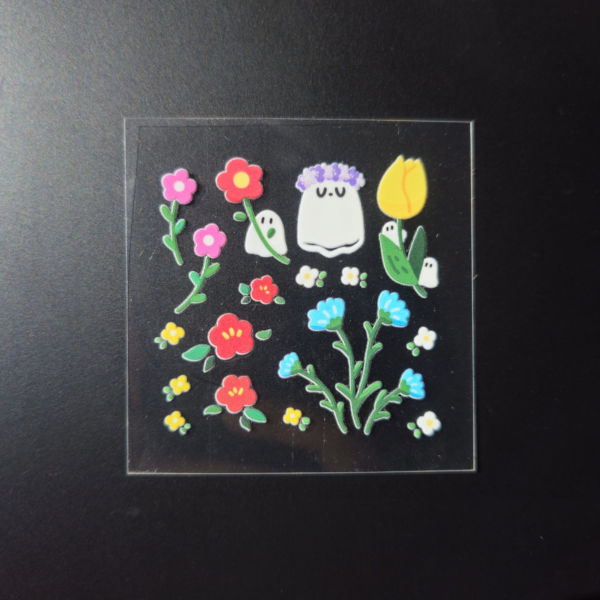 花花鬼鬼 水晶貼/感壓貼