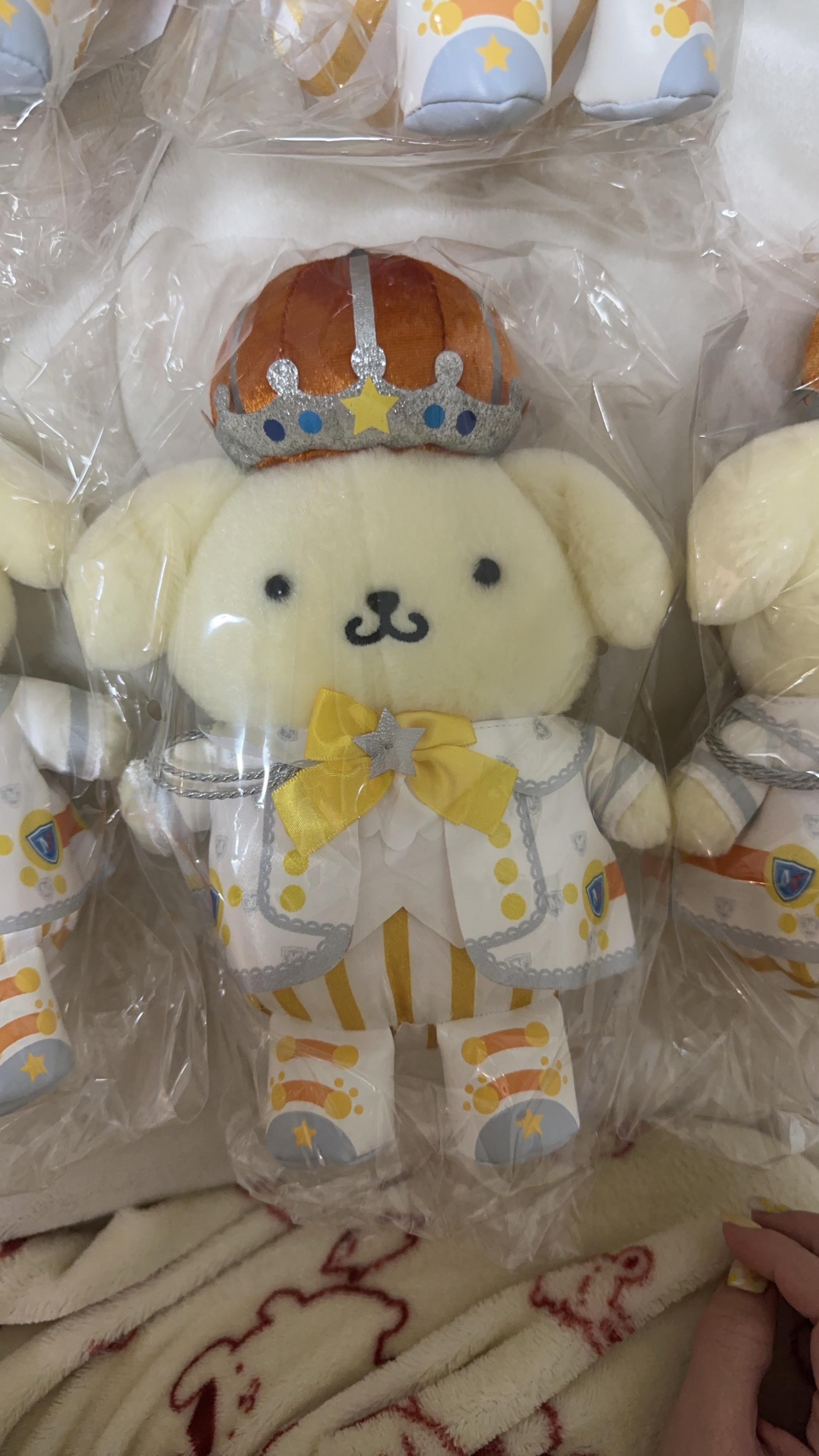 三麗鷗和諧樂園布丁狗娃娃