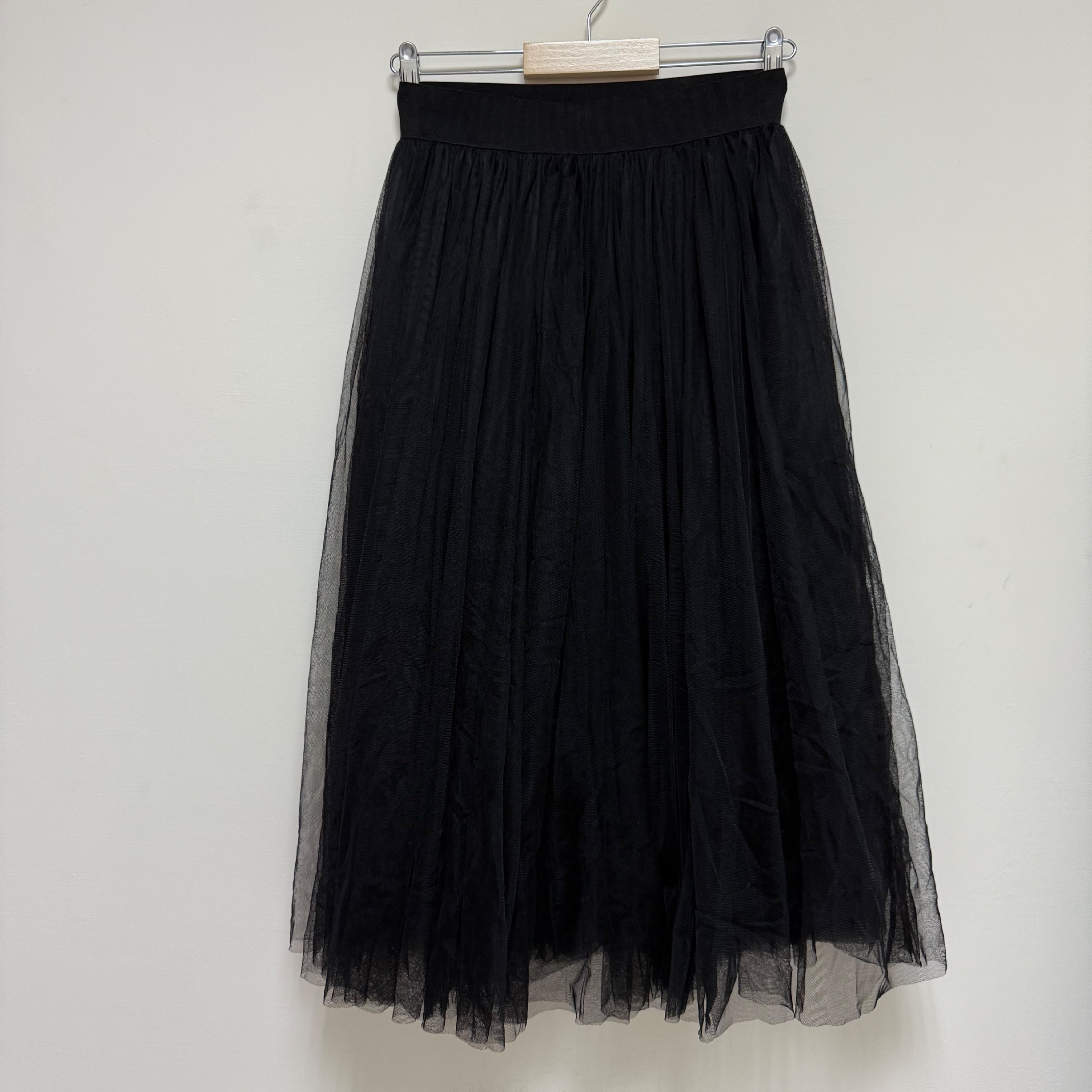 💎全新品 黑色長紗裙