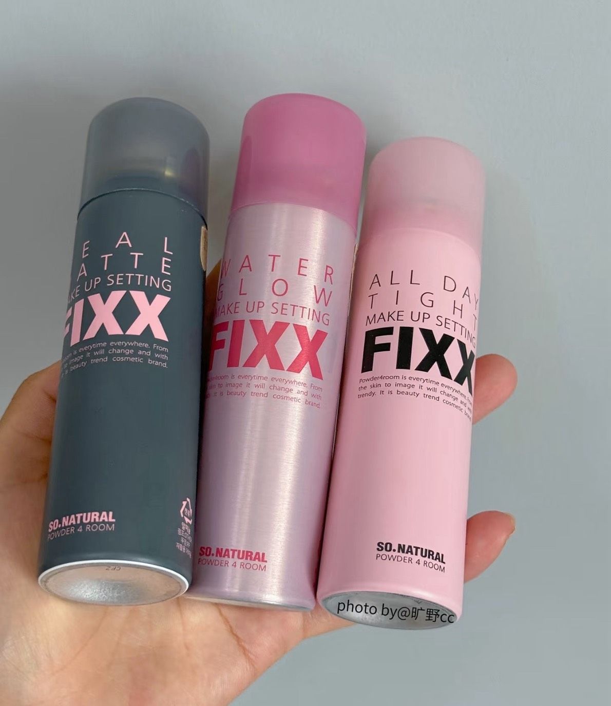 SO NATURAL FIXX 全天候超完美定妝噴霧
