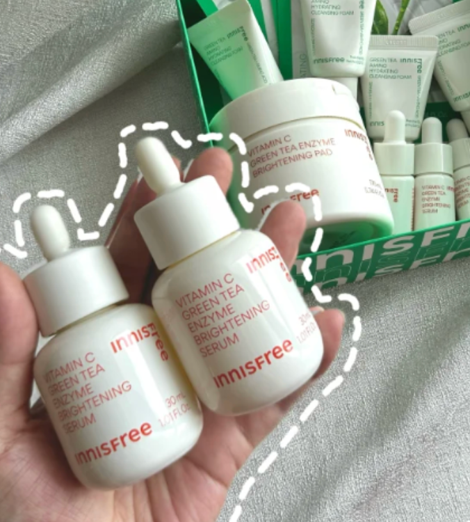 innisfree 爆款養膚精華液們