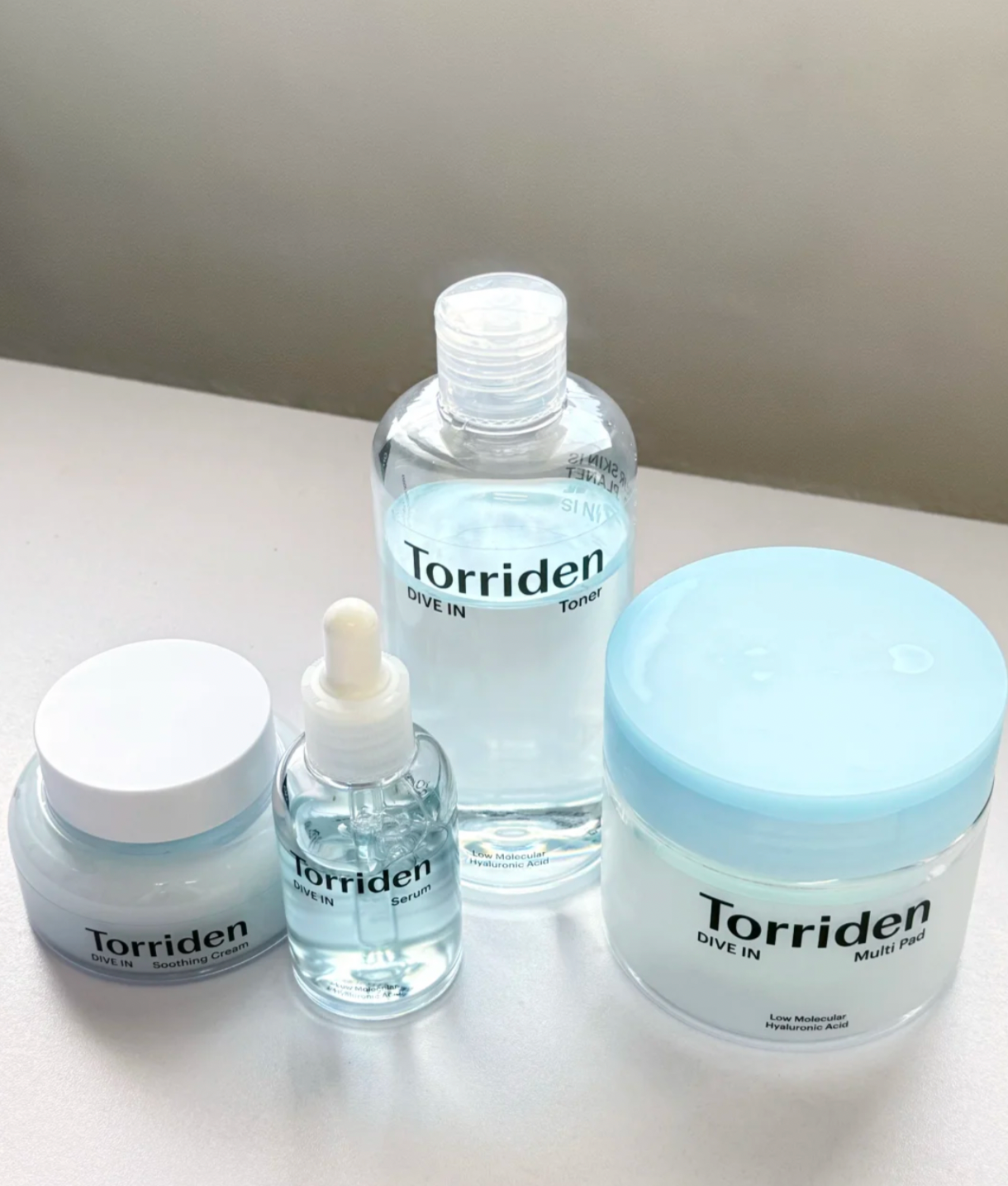 Torriden 低分子極致補水護膚們