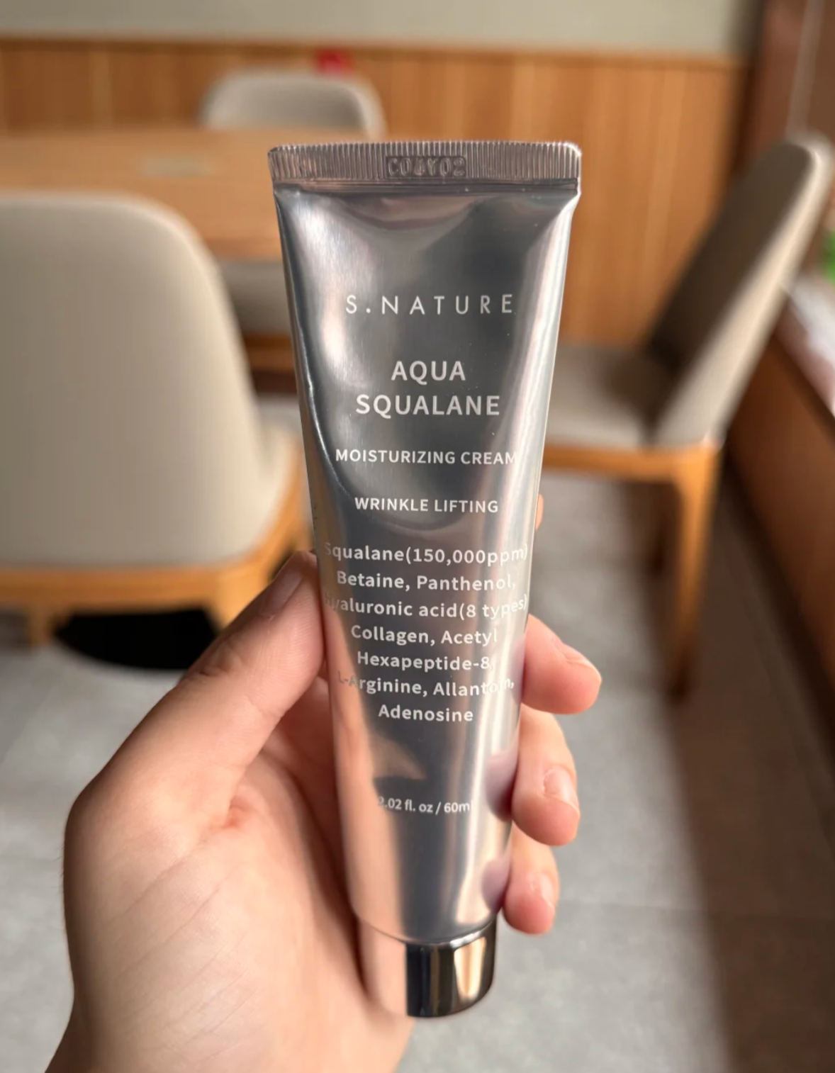 S.nature aqua 國民水光霜！水角鯊烷保濕霜 에스네이처 아쿠아 스쿠알란 수분크림