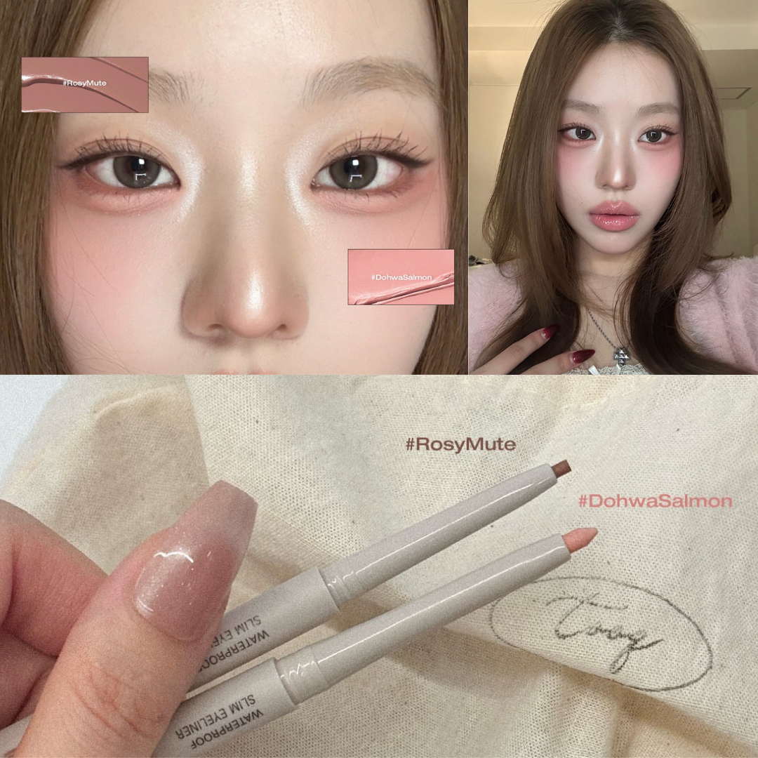 Tooq 1+1 防水眼線/唇線/臥蟬多功能筆 투크 워터프루프 슬림 아이라이너 15colors