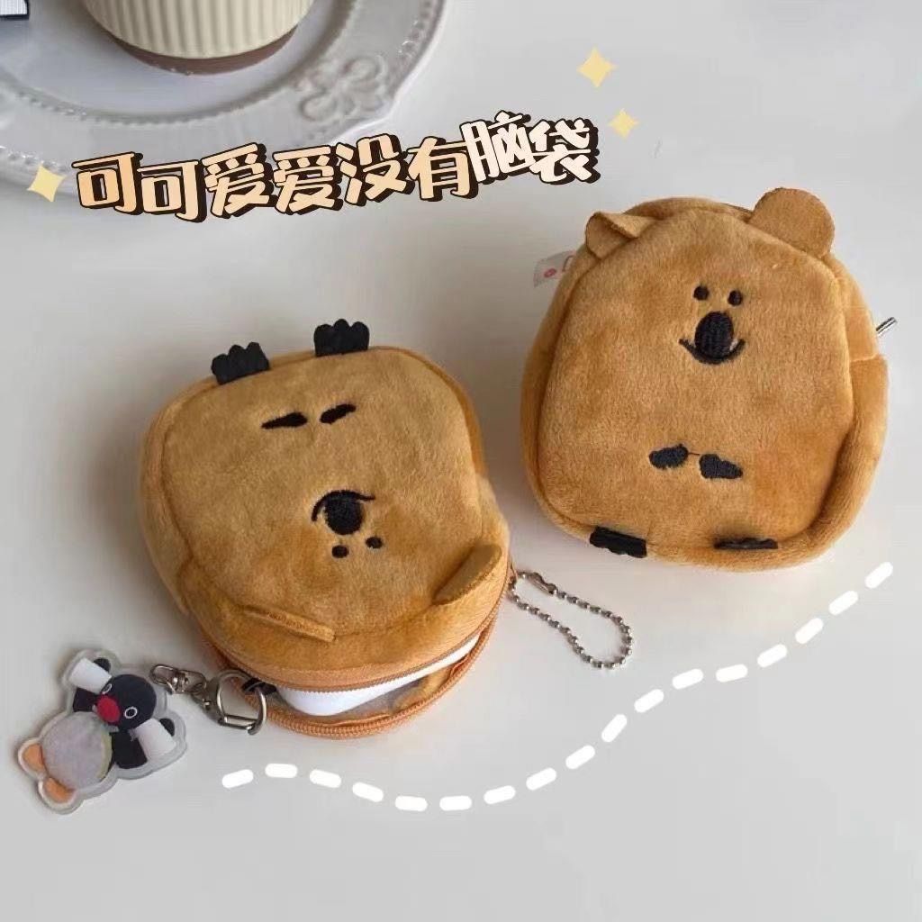 🇰🇷韓風可愛無尾熊毛絨吊飾零錢包