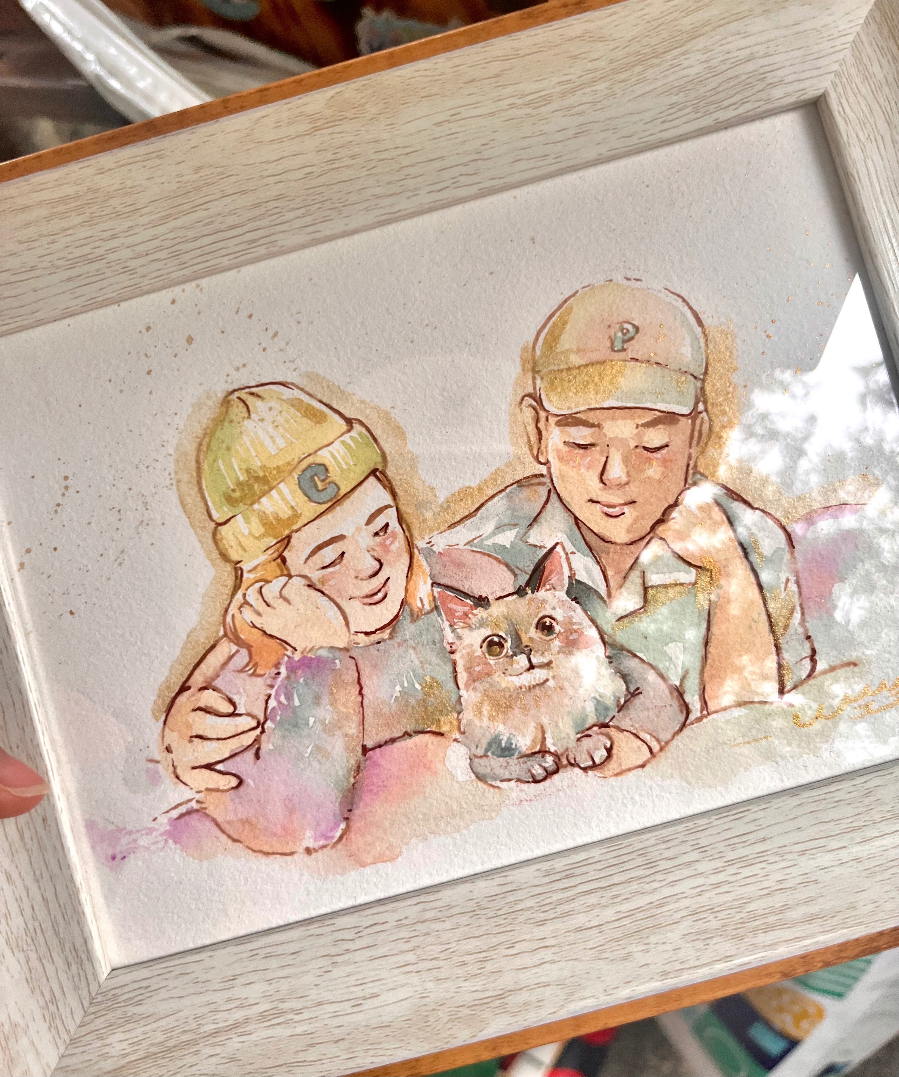 《客製畫》彩色似顏繪