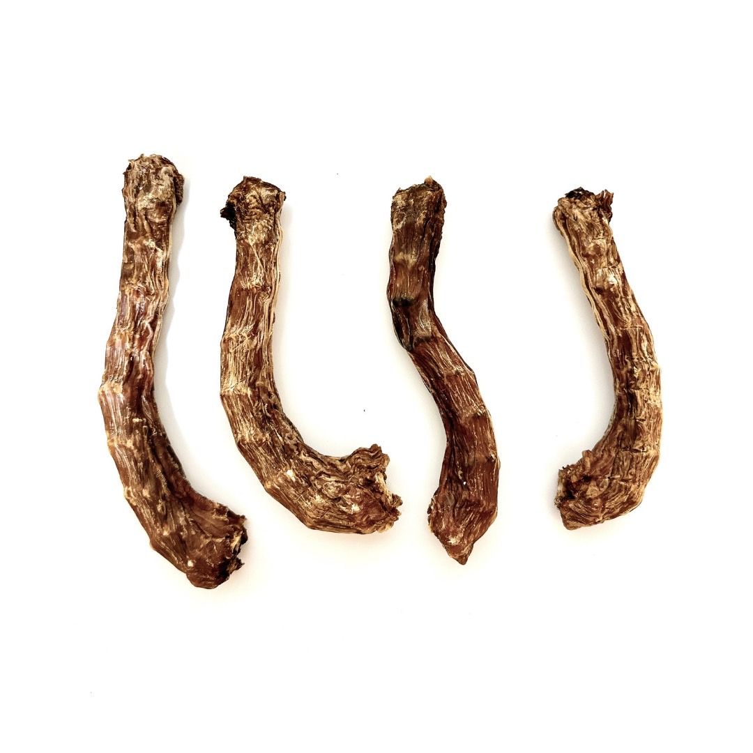 CHAI MIE MIE 柴咩咩｛鴨脖子｝/寵物潔牙零食/單支獨立真空包裝/表面帶肉肉/人工去油不油膩/狗狗零食