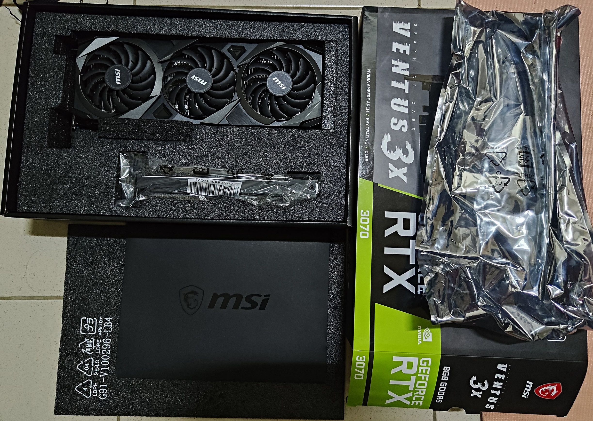 MSI RTX 3070 VENTUS 3X OC 8G