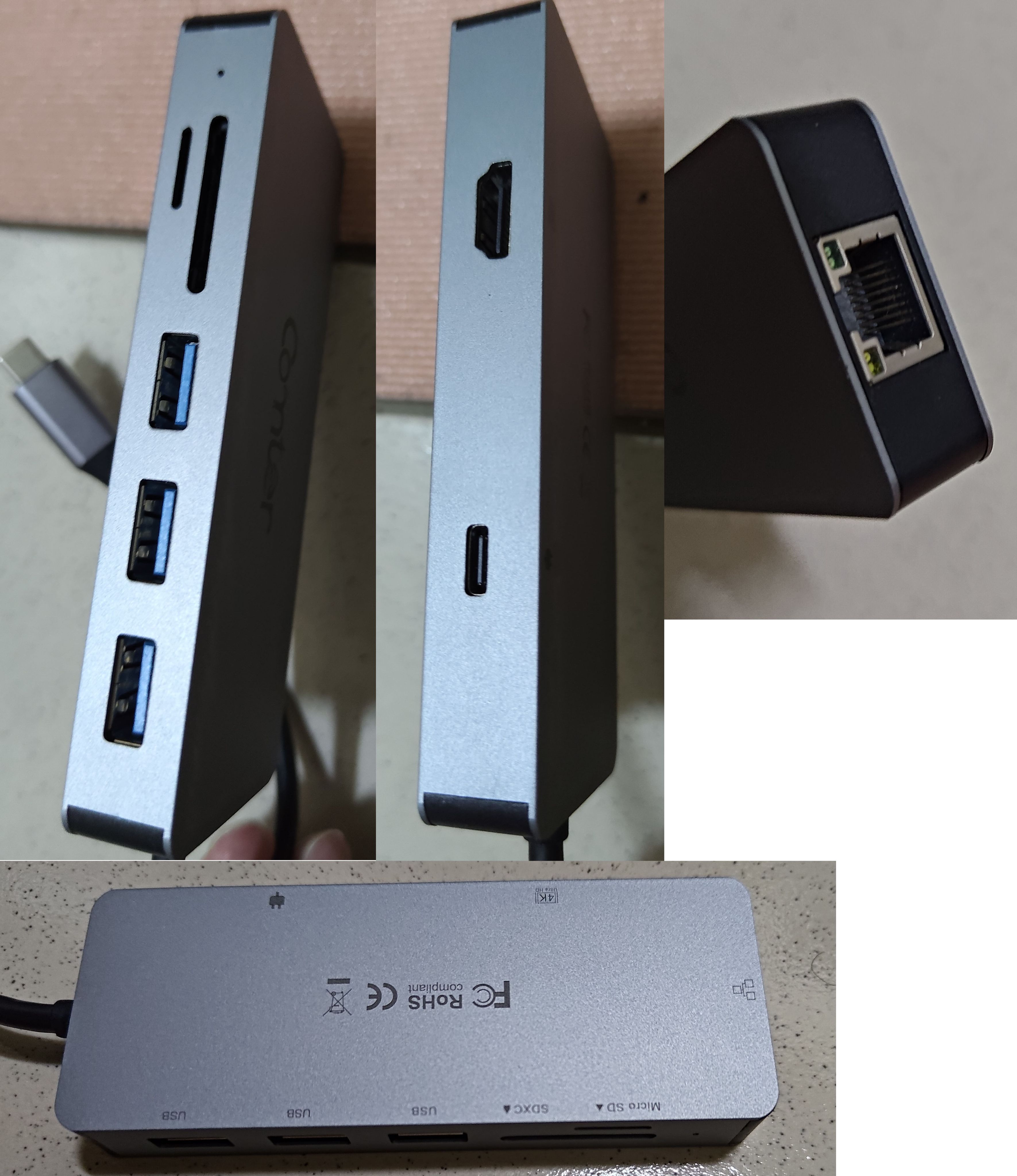 8合1 TYPE C HUB