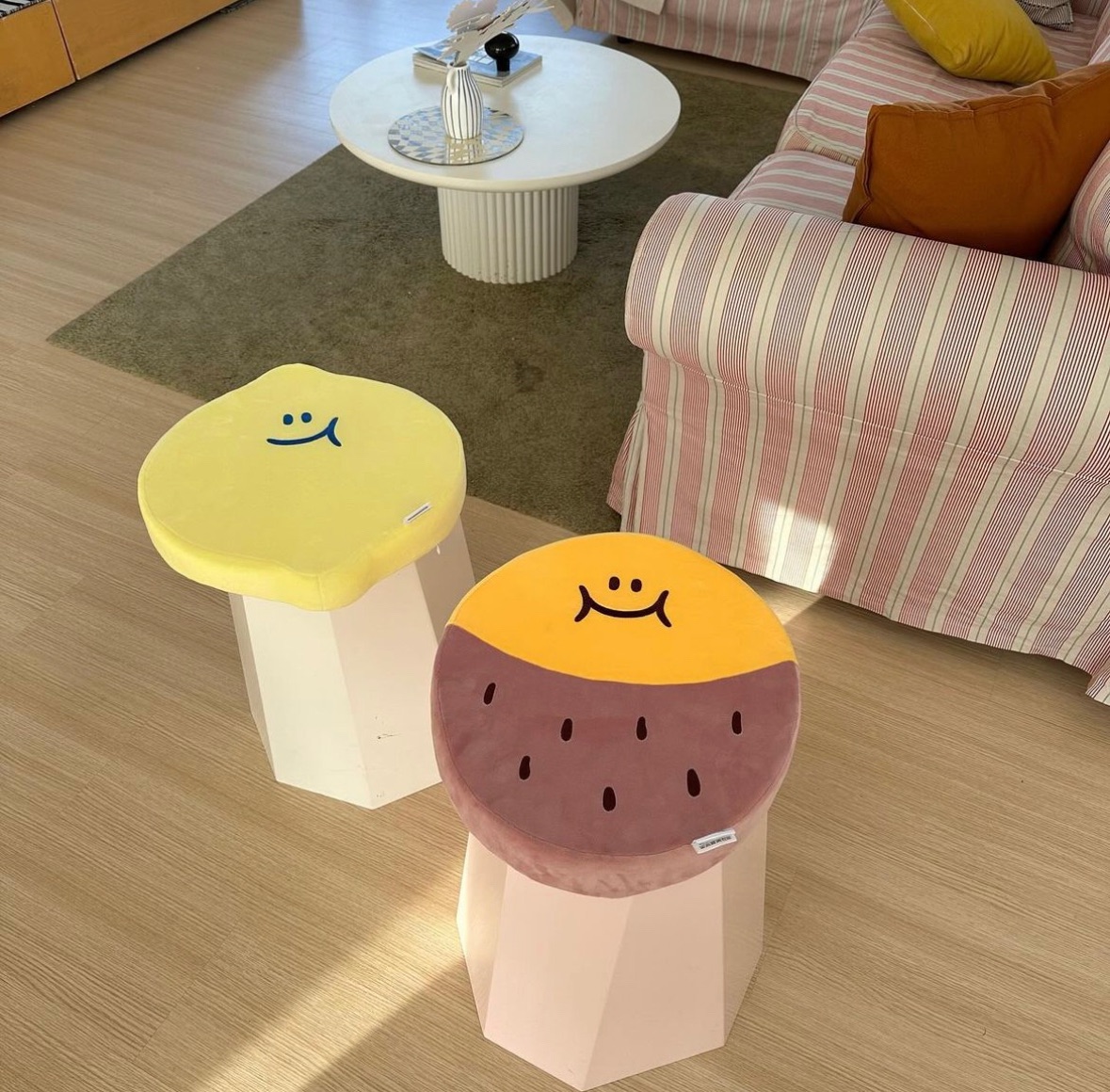 Second morning 檸檬 地瓜 坐墊 辦公室用品 坐墊