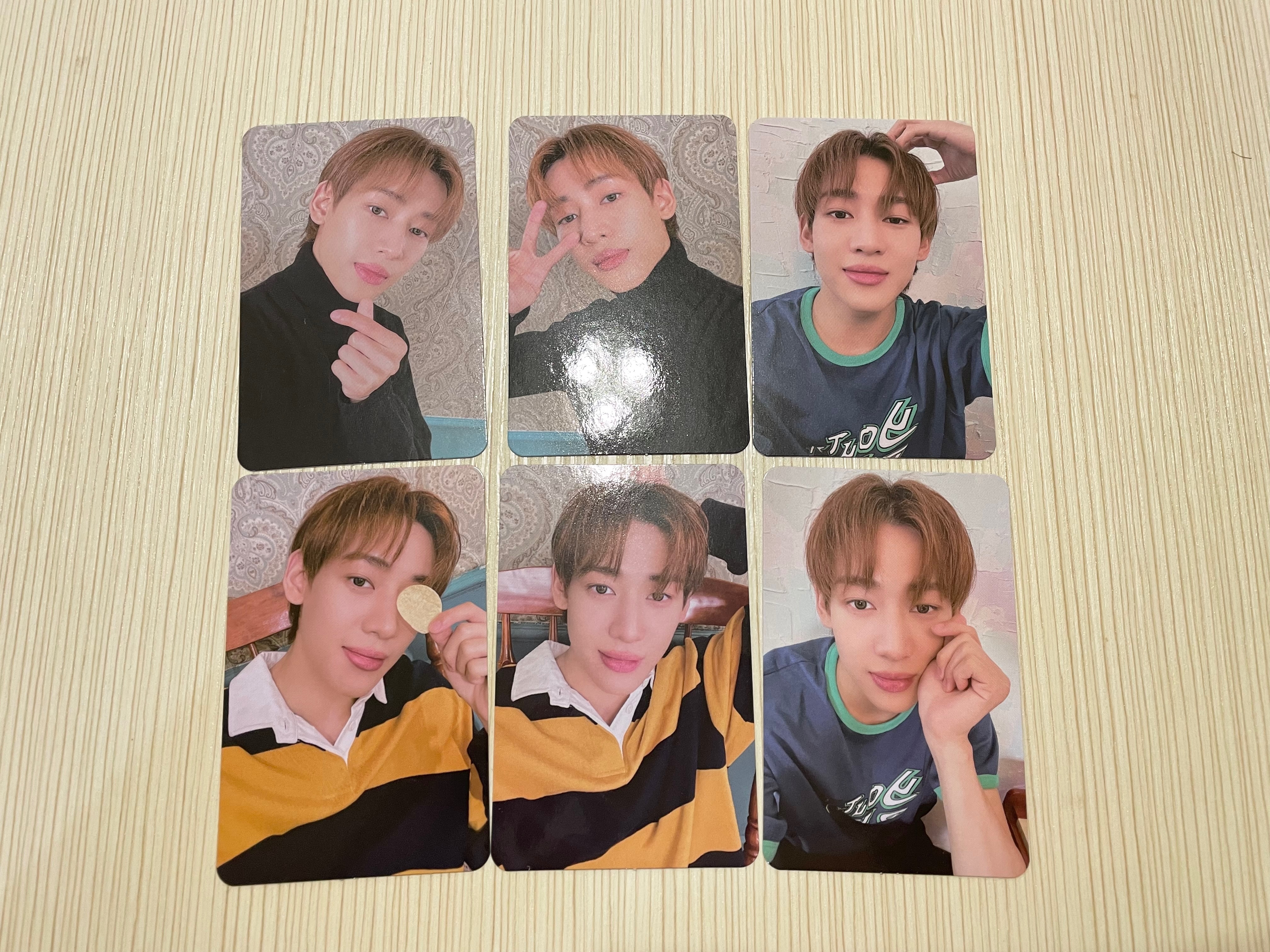 斑斑年曆小卡6張