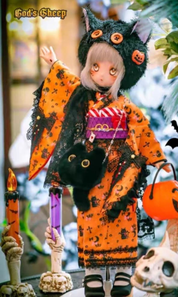 貓貓祟祟萬聖節和服MDD