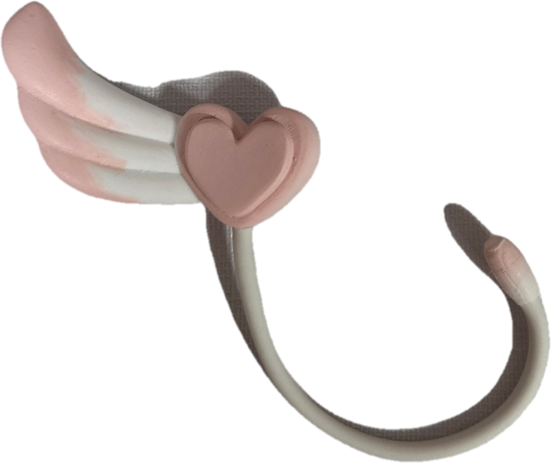 三分愛心耳麥（3D列印的）