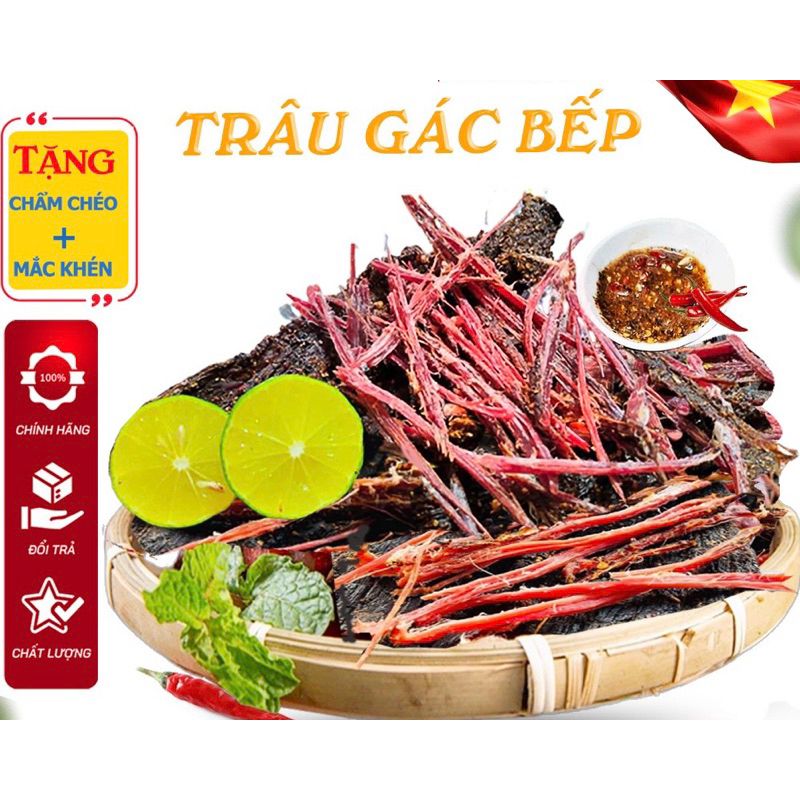 Thịt trâu gác bếp