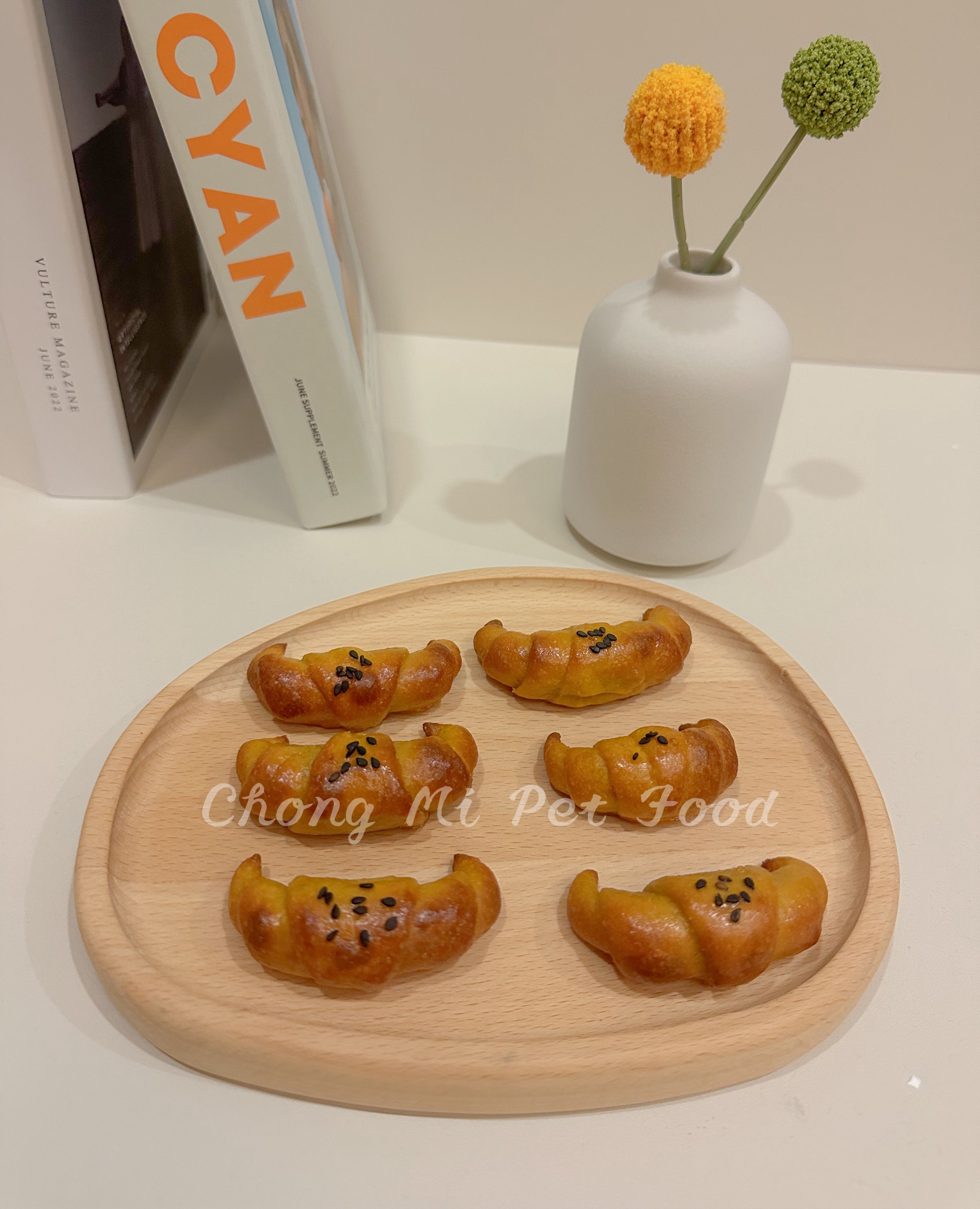 【人氣點心】寵物牛角酥