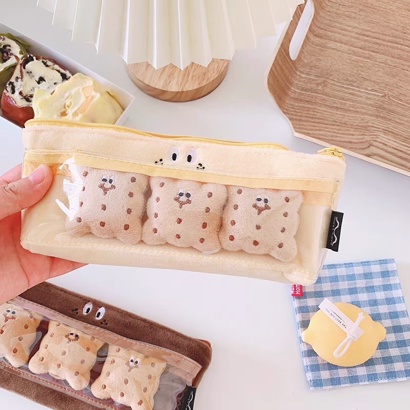 Ins文創曲奇🍪筆袋
