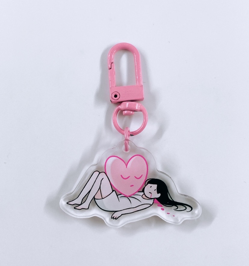 【原創】《Love is heavy. 》壓克力吊飾