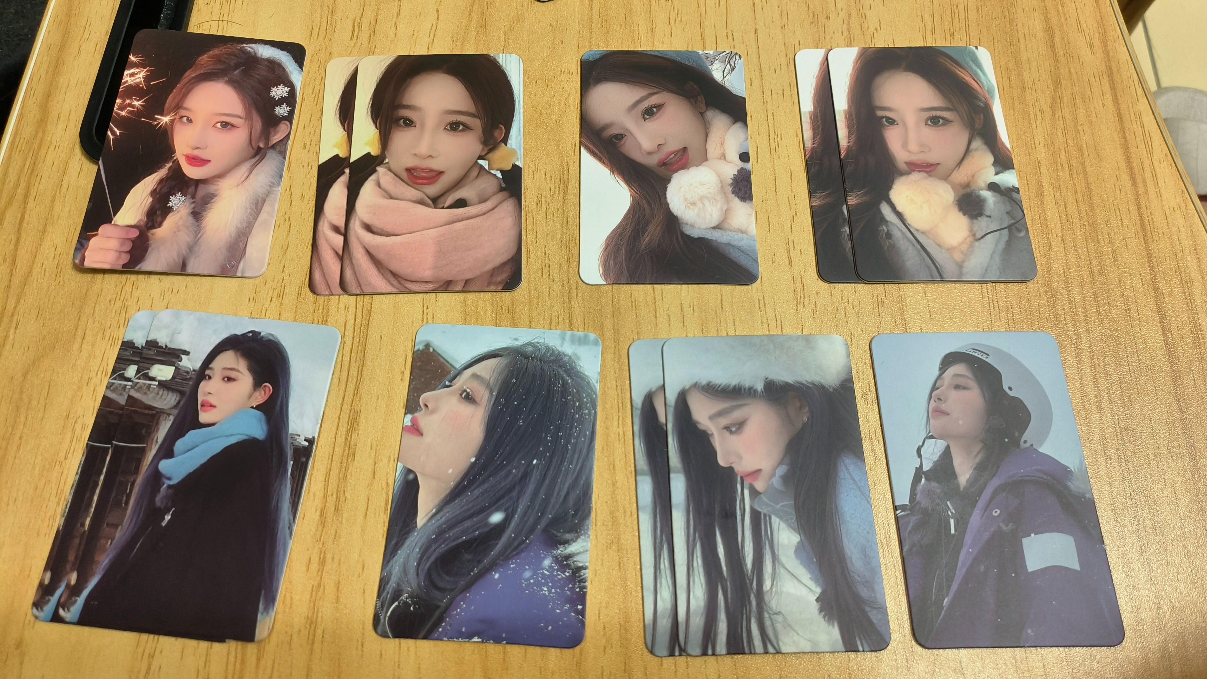 一週的日記小卡