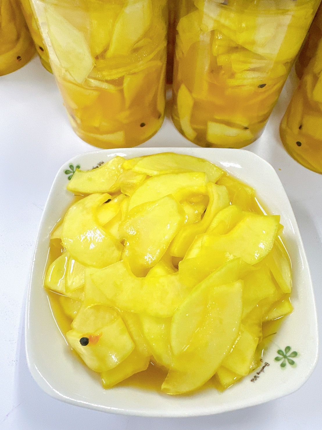 涼拌青木瓜百香果口味Đủ đủ ngâm chanh leo